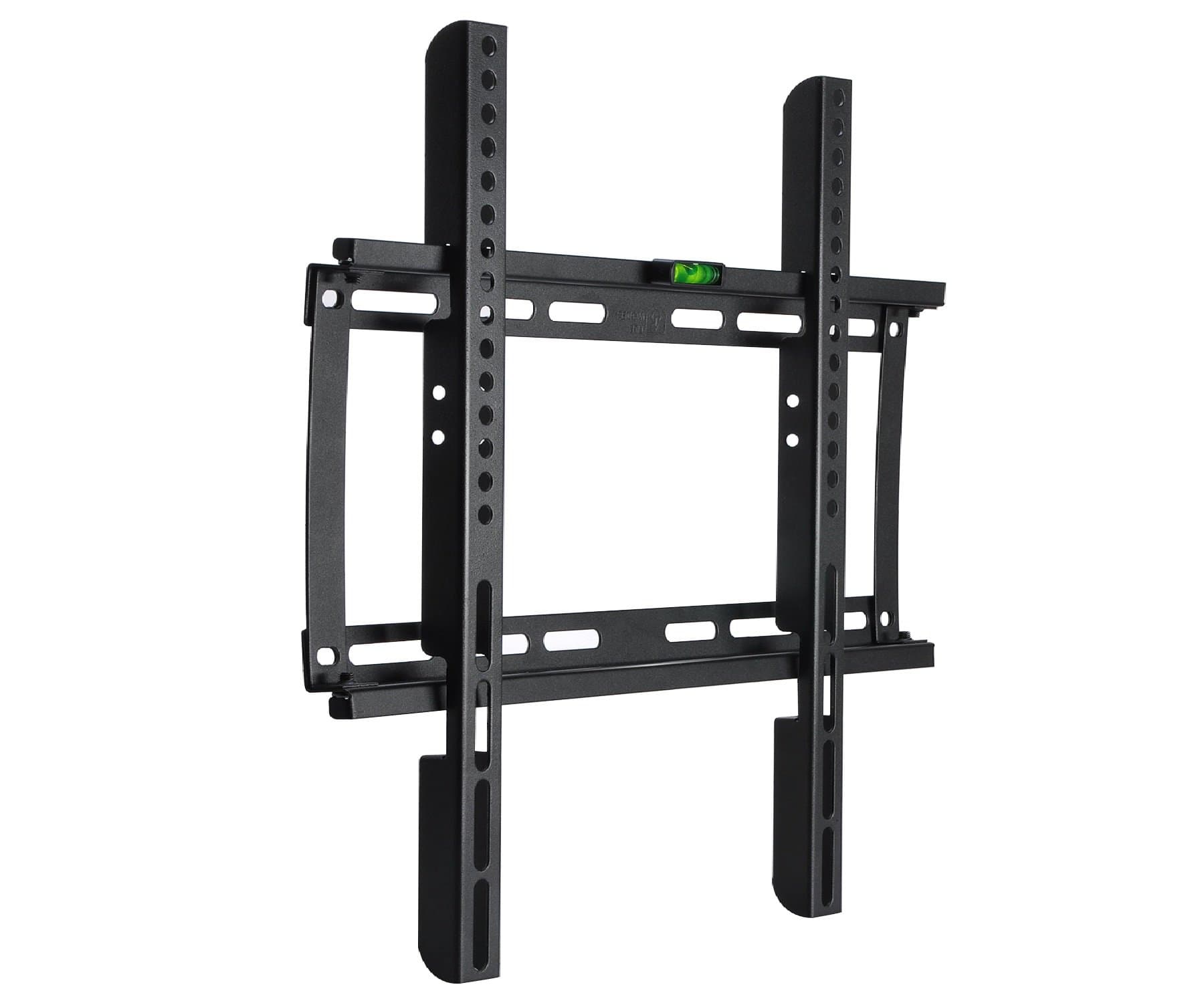 Ultra Slim TV Wall Bracket Wall Mount for 23-55 inch Samsung LG Sony Sharp LED LCD Plasma Full HD 1080p 3D 4K Smart TV Max VESA 400x400, Capacity 95kg(209 lbs), Spirit level included