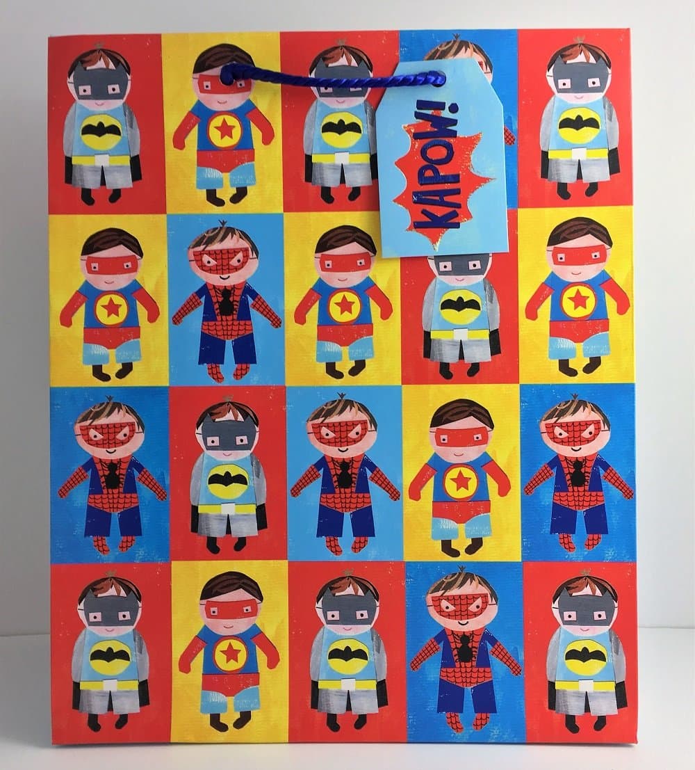 Paper Salad Superhero Large Gift Bag