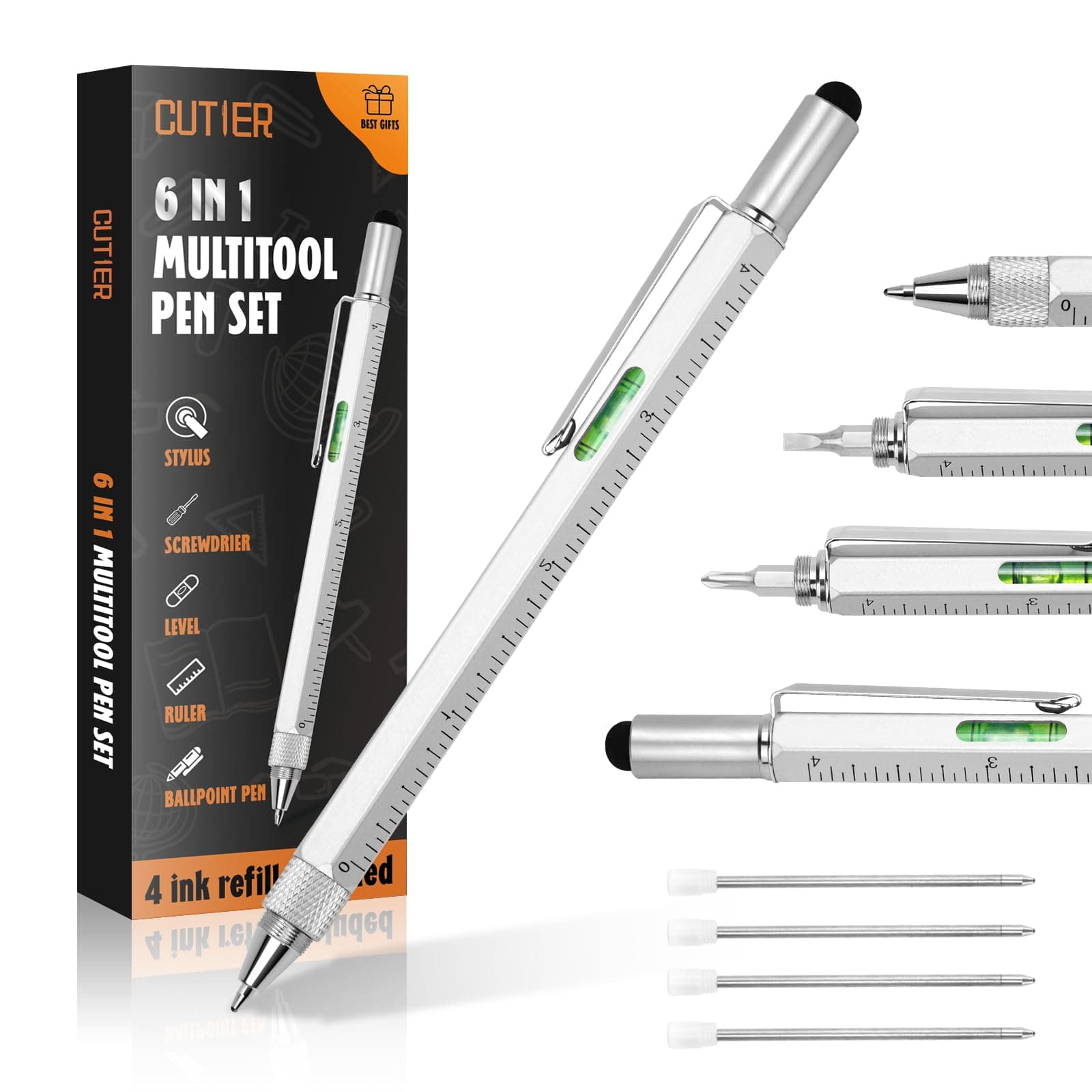 CUTIER 6 in 1 Multitool Pen