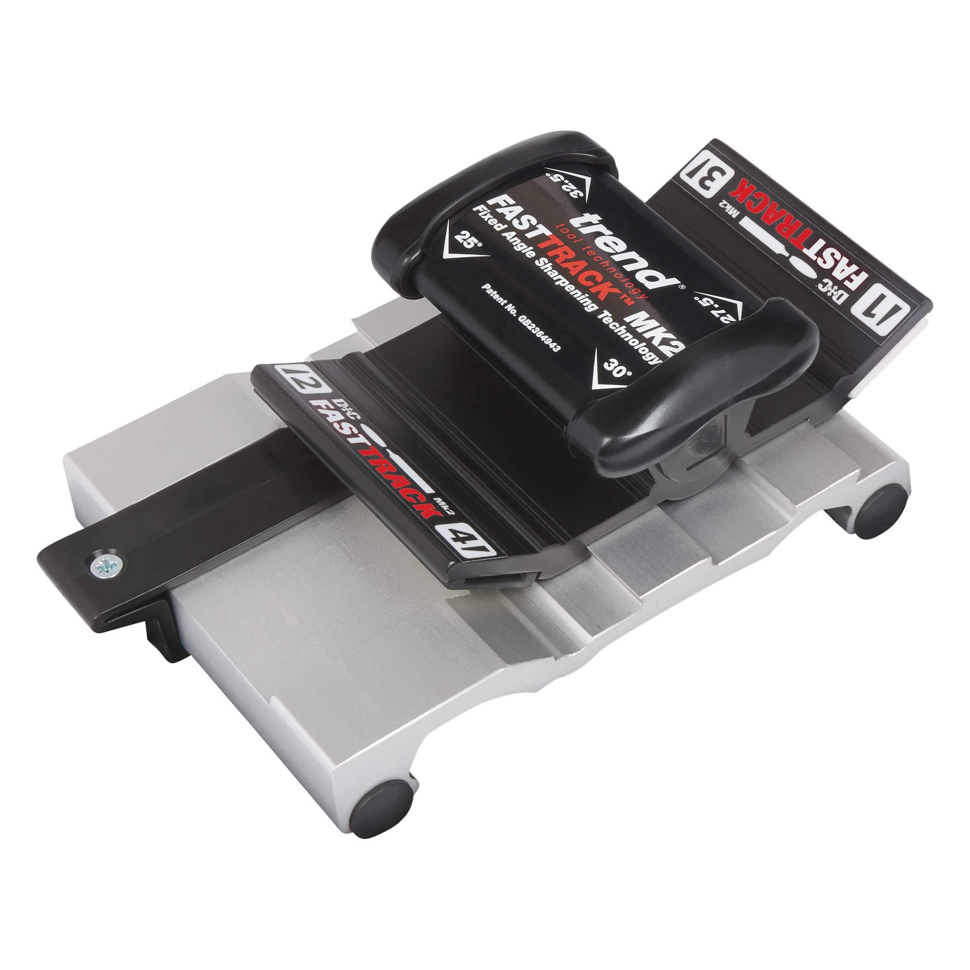 TrendFastTrack Mk2 Sharpener Kit, Hand-Operated, Consistent Angles, Portable, FTS/KIT/MK2