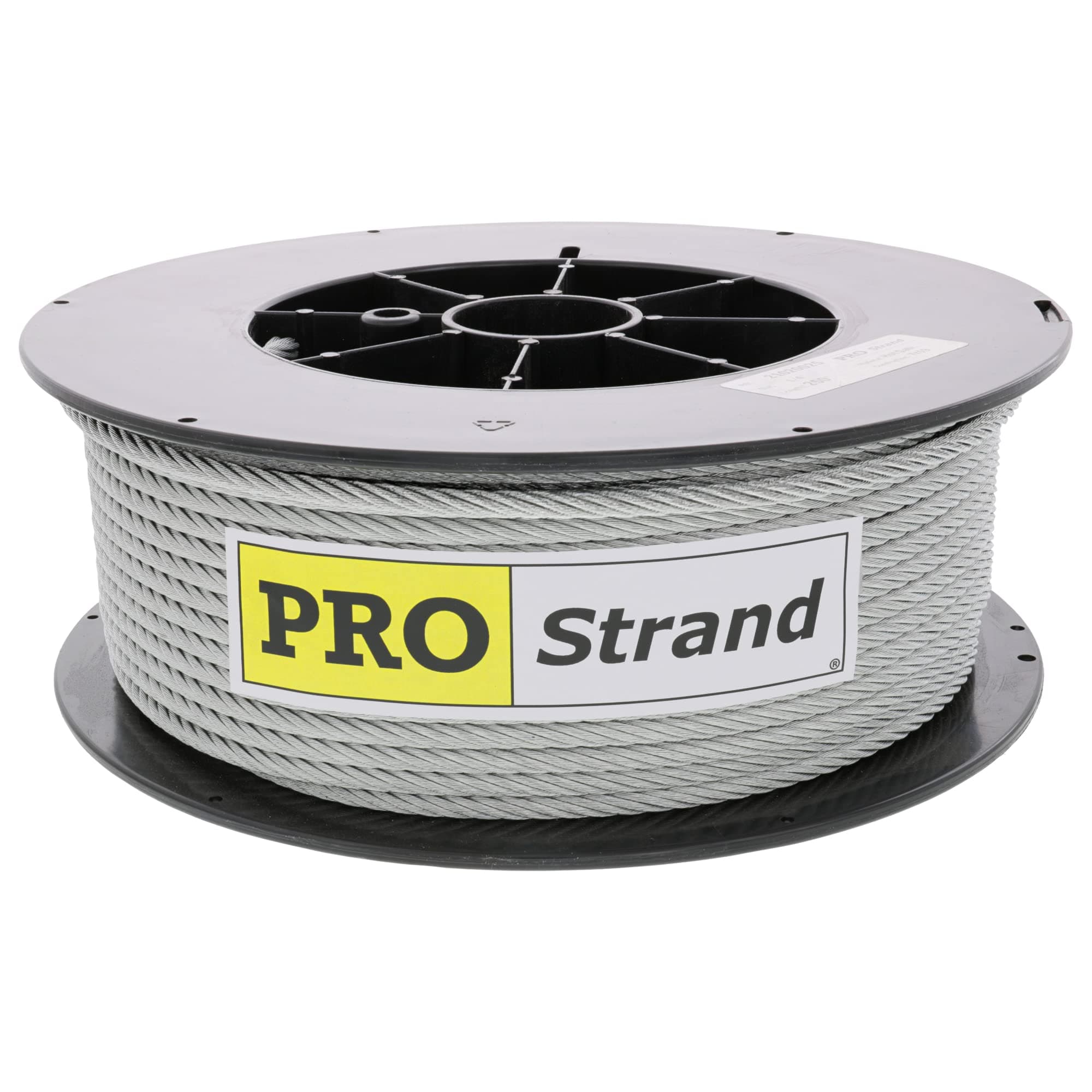 PRO Strand 3/16" X 500', 7x19, Galvanized Cable Reel