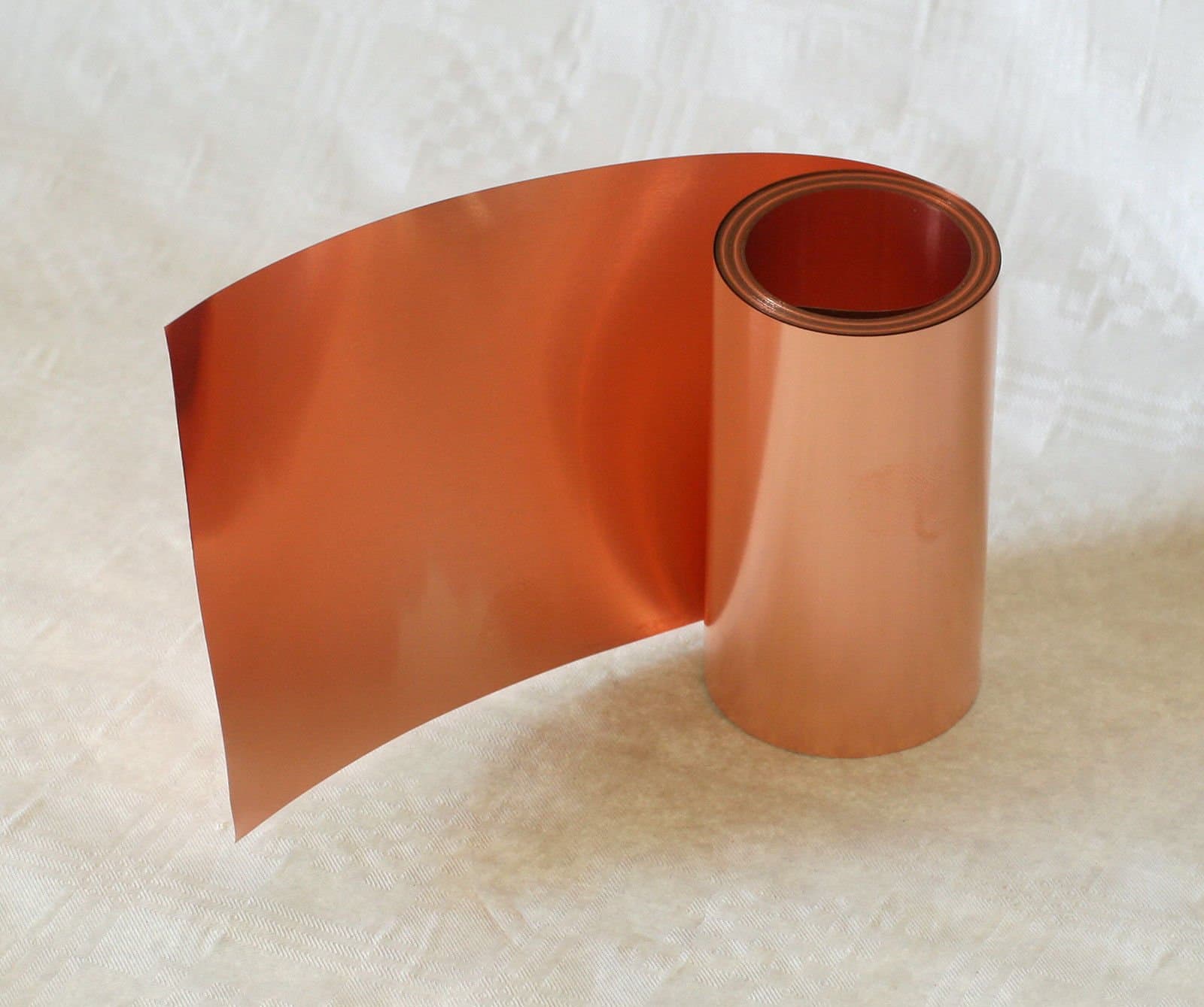 Copper Foil Copper Sheet 0.10 x 120 mm 3 m. Rolle