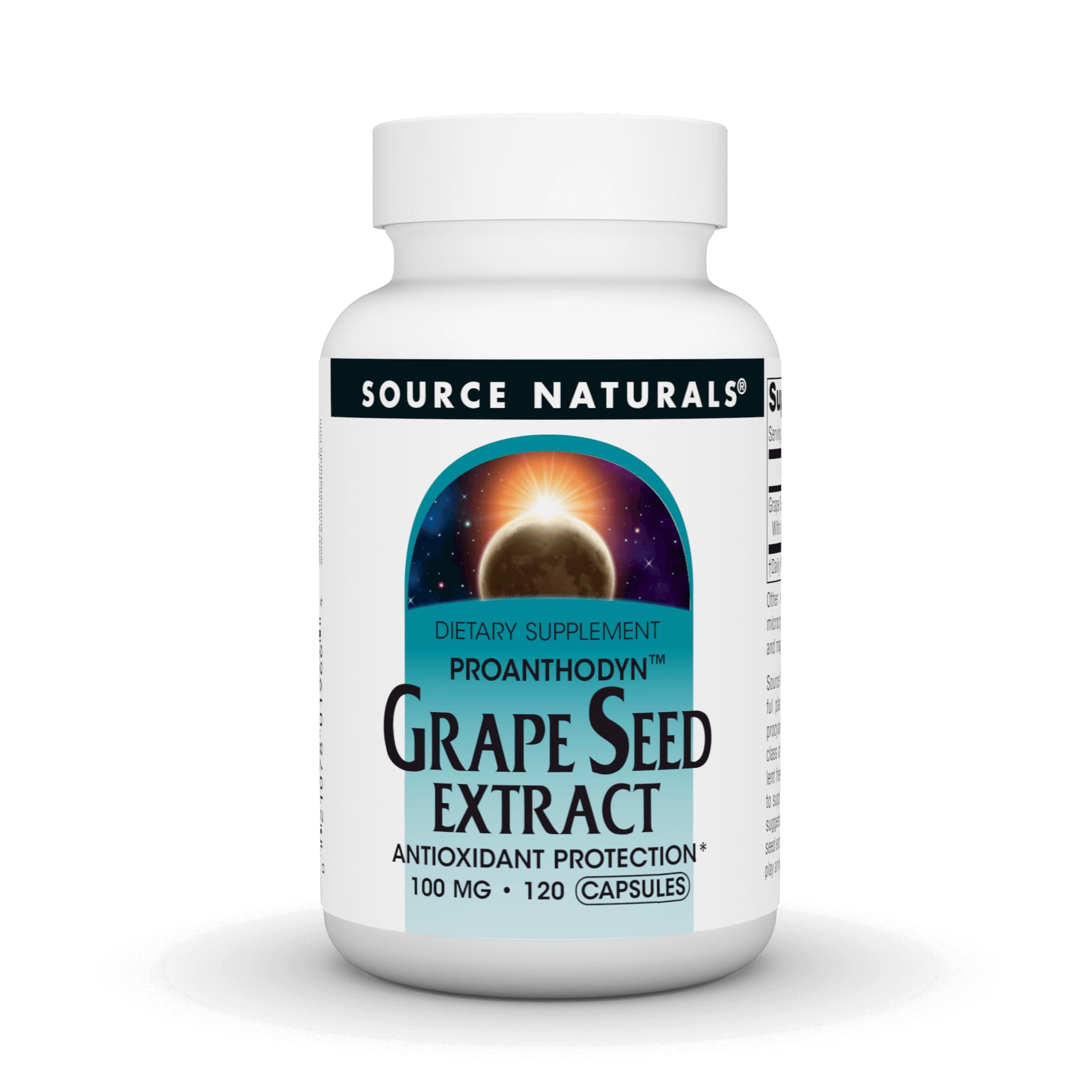 Source Naturals - Grape Seed Extract Proanthodyn 100mg, 120 Capsules
