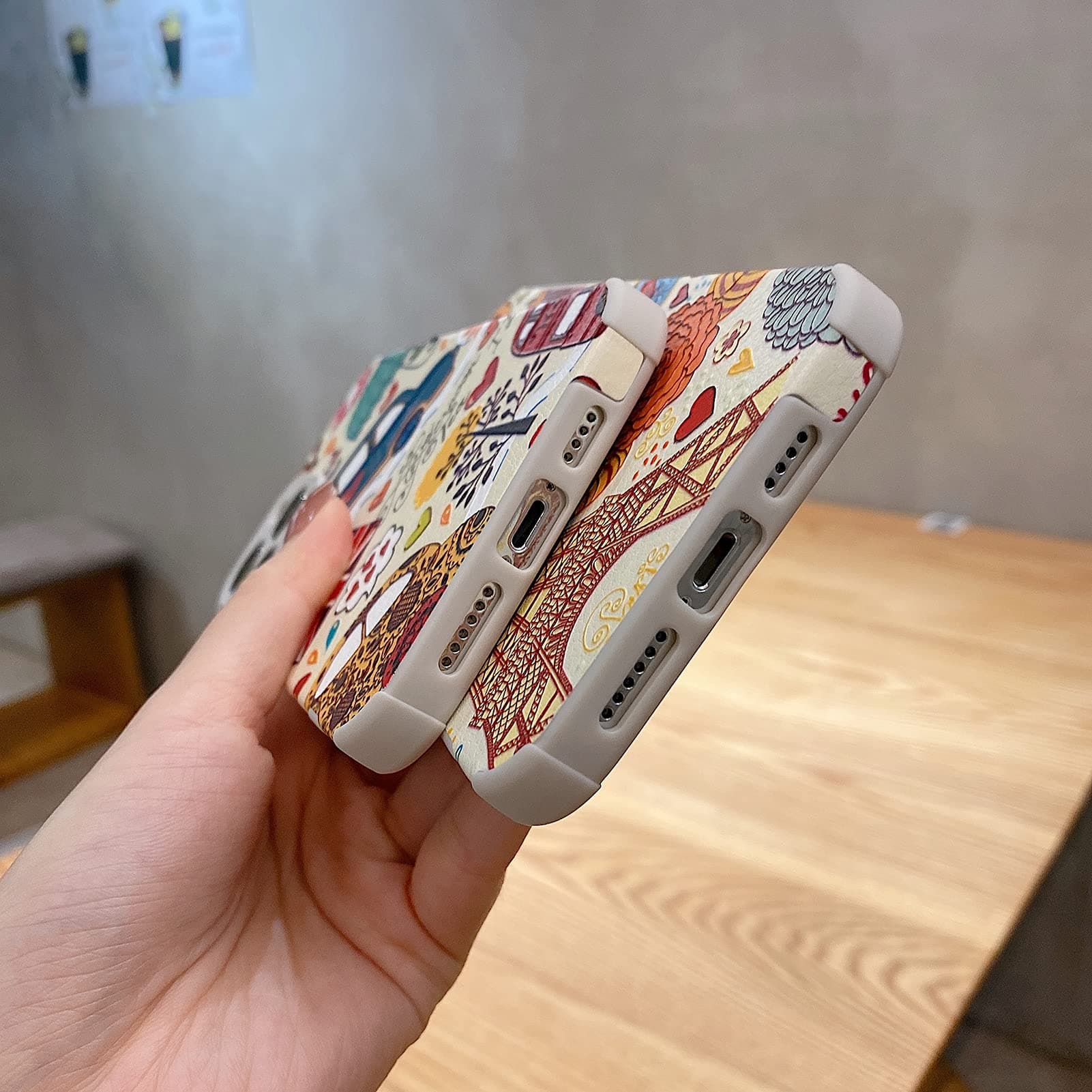 Yonds Queen Compatible with iPhone 11 Pro Case , London City Style Cartoon Painted Trendy Silicone Shockproof Bumper Protective Case, Stylish Cover for Girl & women(London, iPhone 11 Pro)