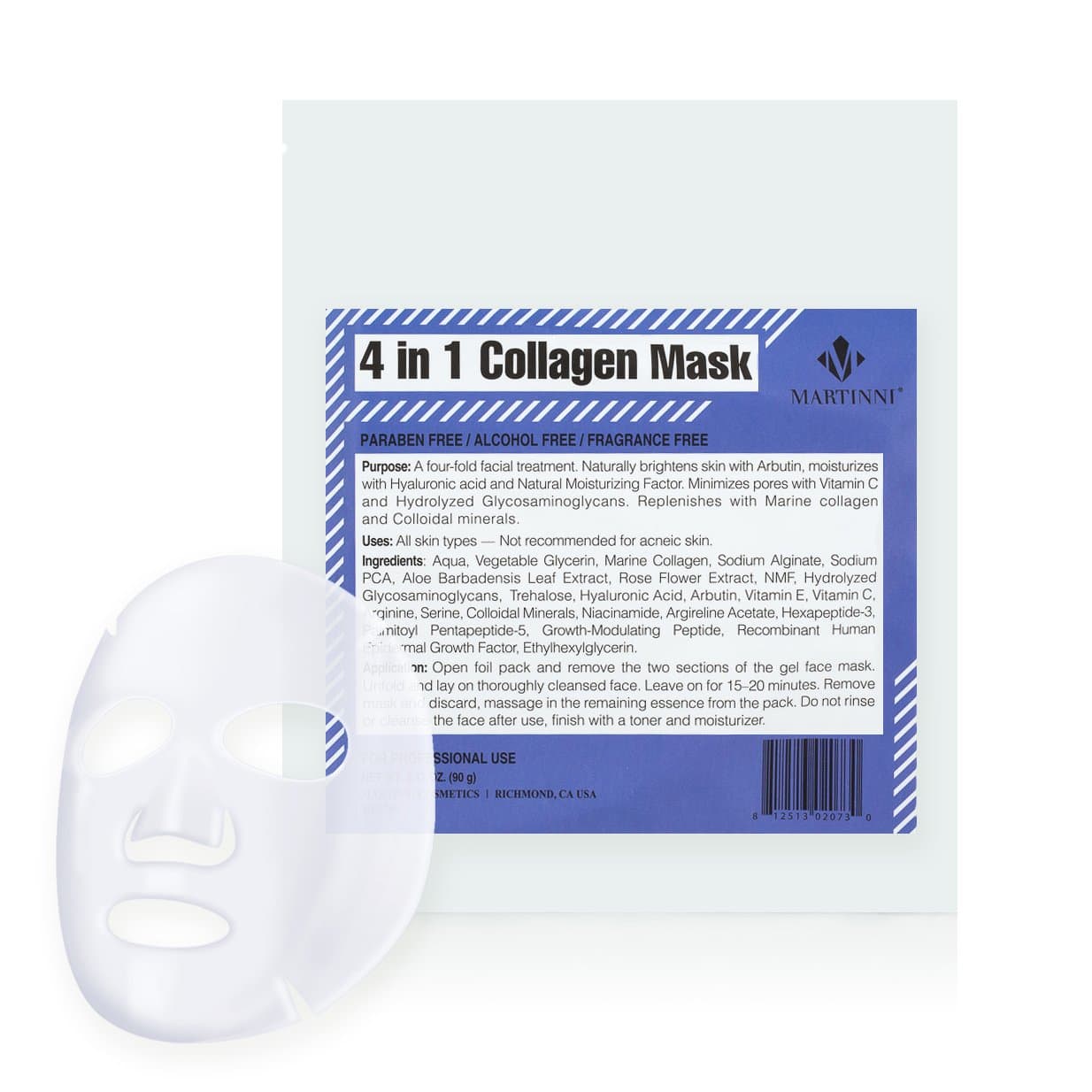 Martinni 4-in-1 Collagen Mask