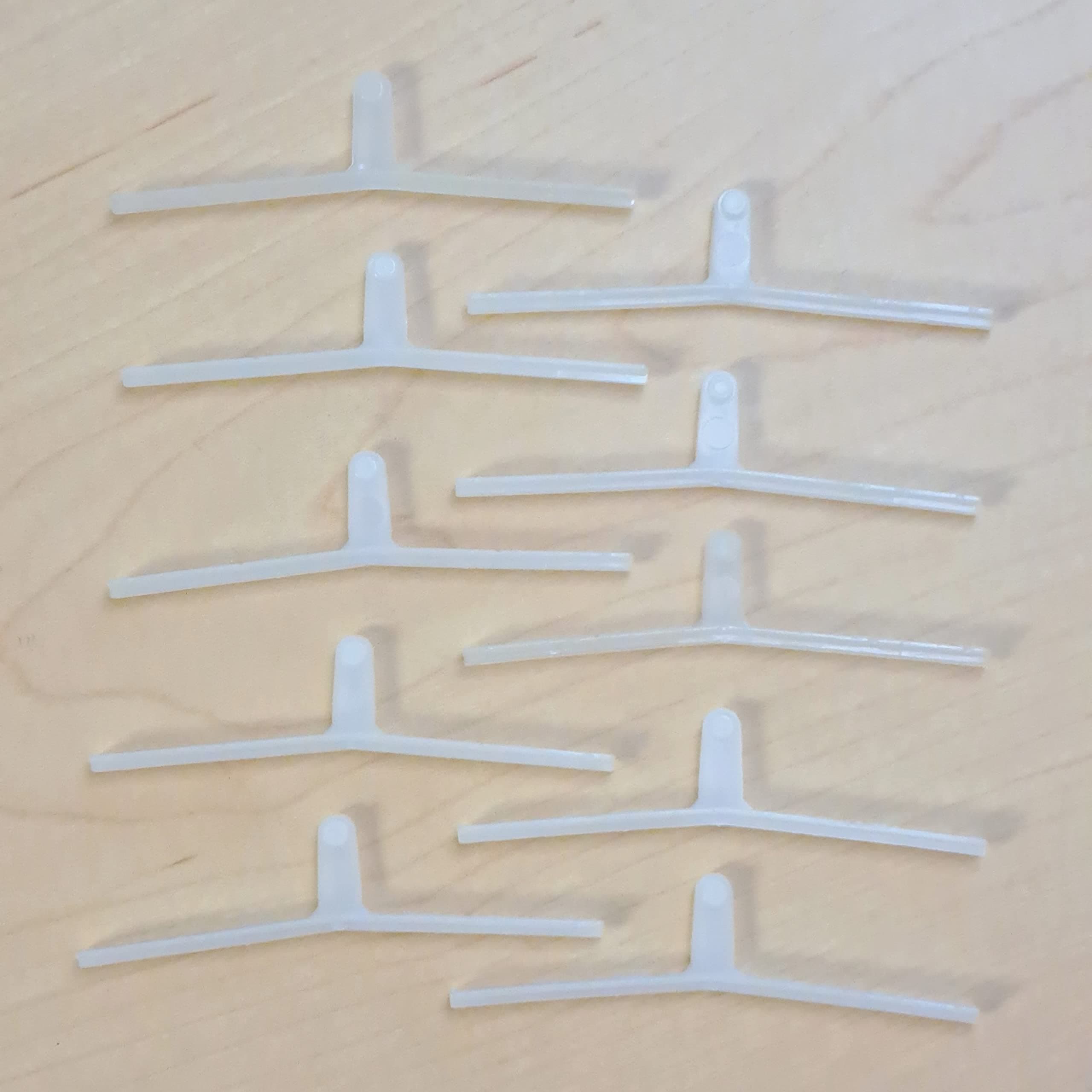 Qty 10. Shutter Repair Slider Connector for Polysatin Shutter (1 Connect 3" Long)