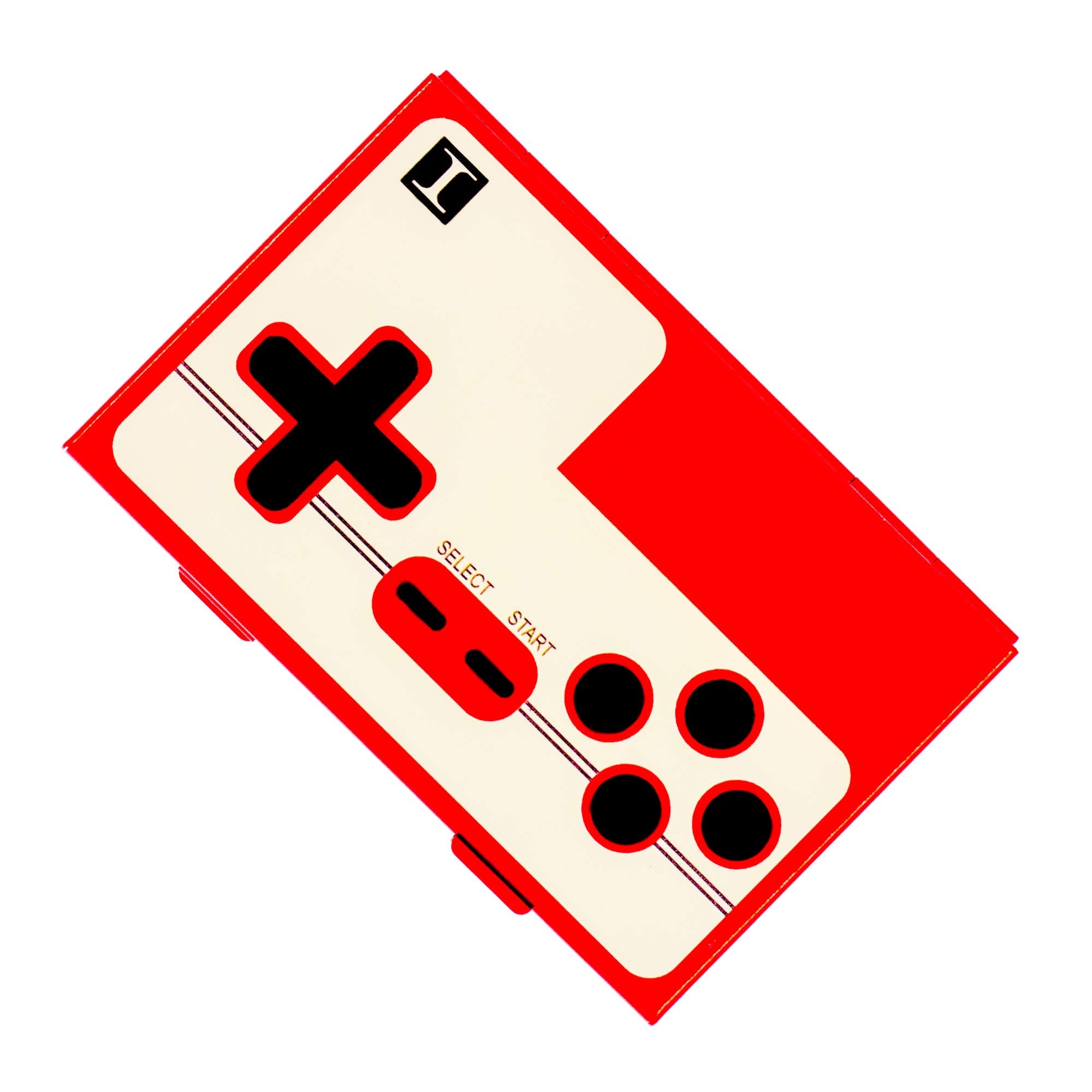 MikiGo Premium Game Card Case for Nintendo Switch&Switch Lite, Portable Aluminum Game Storage Card Box,Hold 6 Game Cards Securely. (Red-FC)