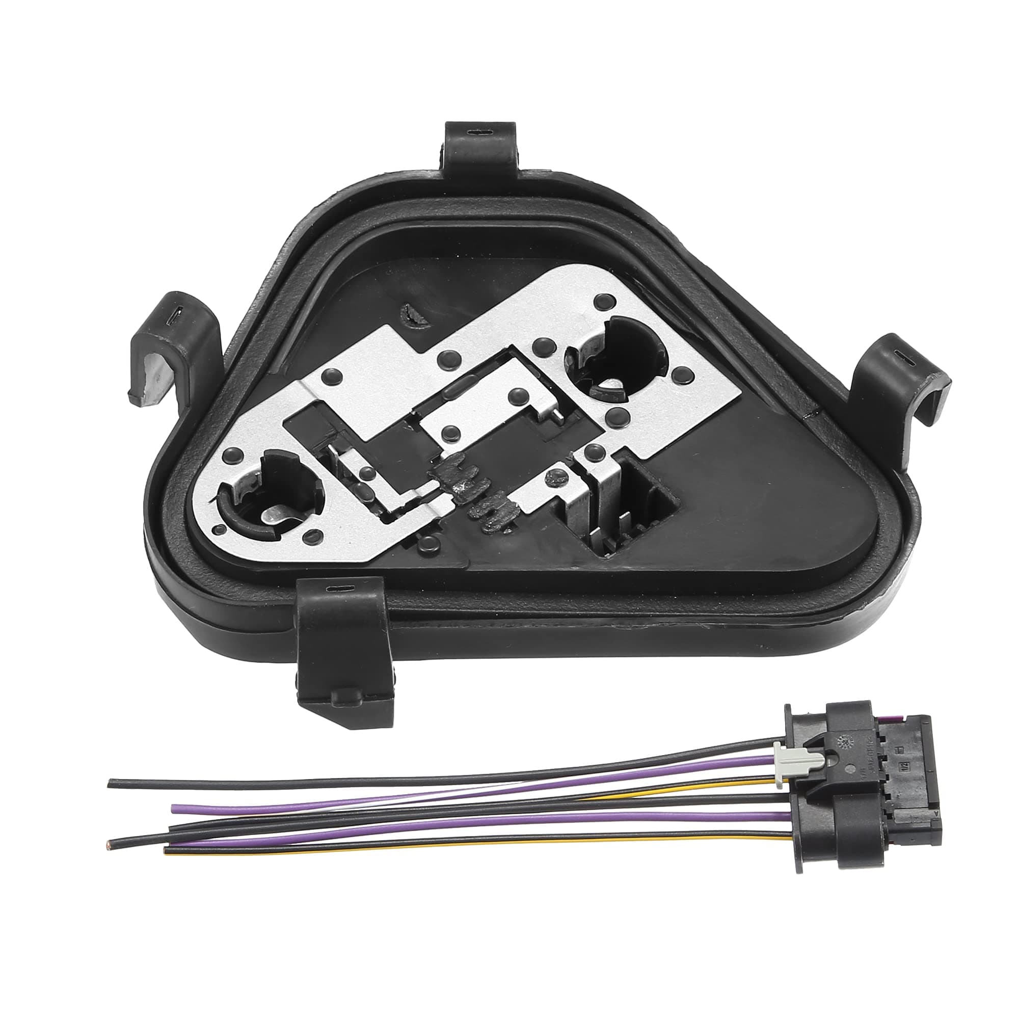 X AUTOHAUX 1 Set Rear Left Taillight Lamp Panel Bulb Socket for BMW 63217313043