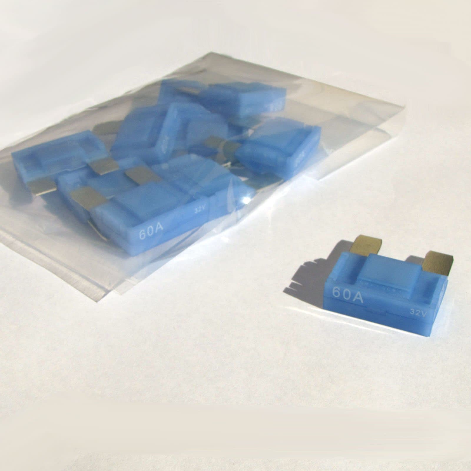 Kaper II NEOPlex 10 Pack-Intelligent 60 amp Maxi Blade Fuse (They Glow When They Blow)