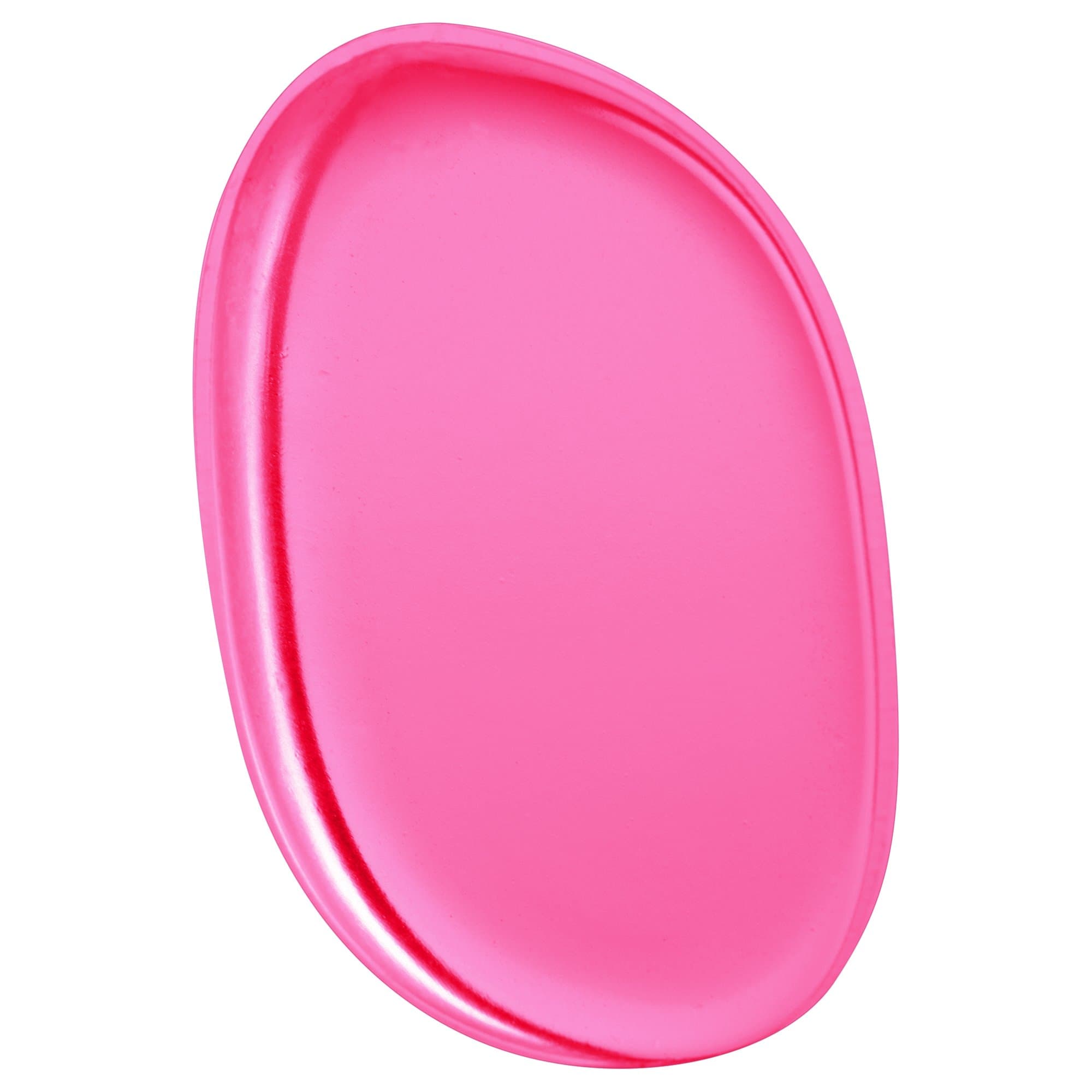 Premium Silicone Makeup Applicator Sponge - Cosmetic Blender for Even Application of Primer, Concealer, Foundation, Highlighter - Silisponge Alternative, Latex-Free. (Pink)