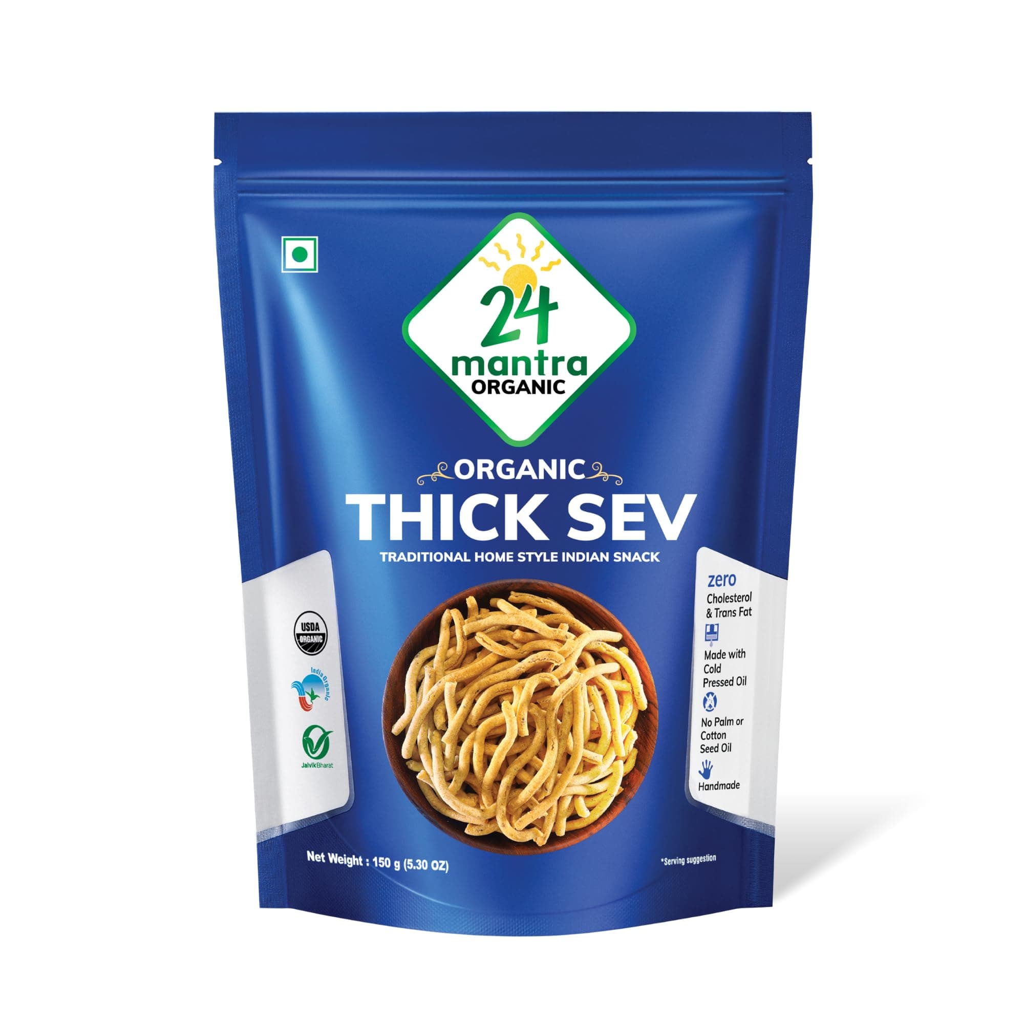 24 Mantra Organic Thick Sev 150g