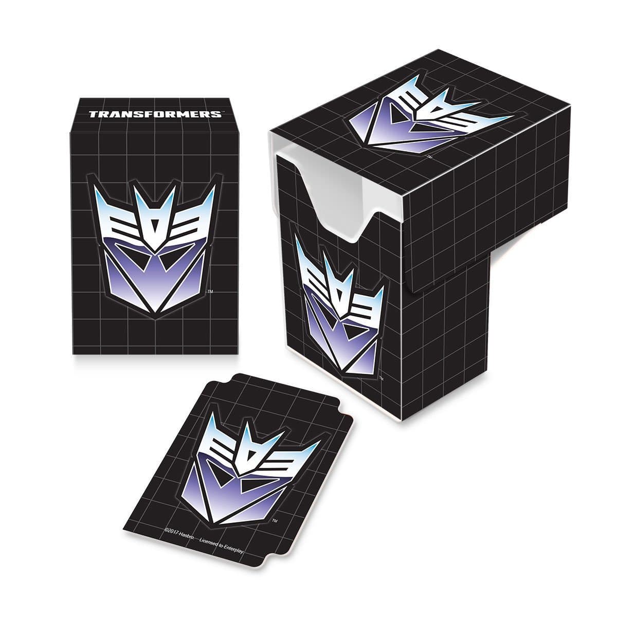 Ultra Pro Transformers Decepticon Symbol Deck Box for Trading Card Games