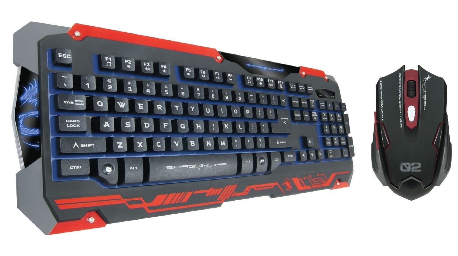 Dragonwar GKM-001 SENCAIC Keyboard and Mouse Combo Set