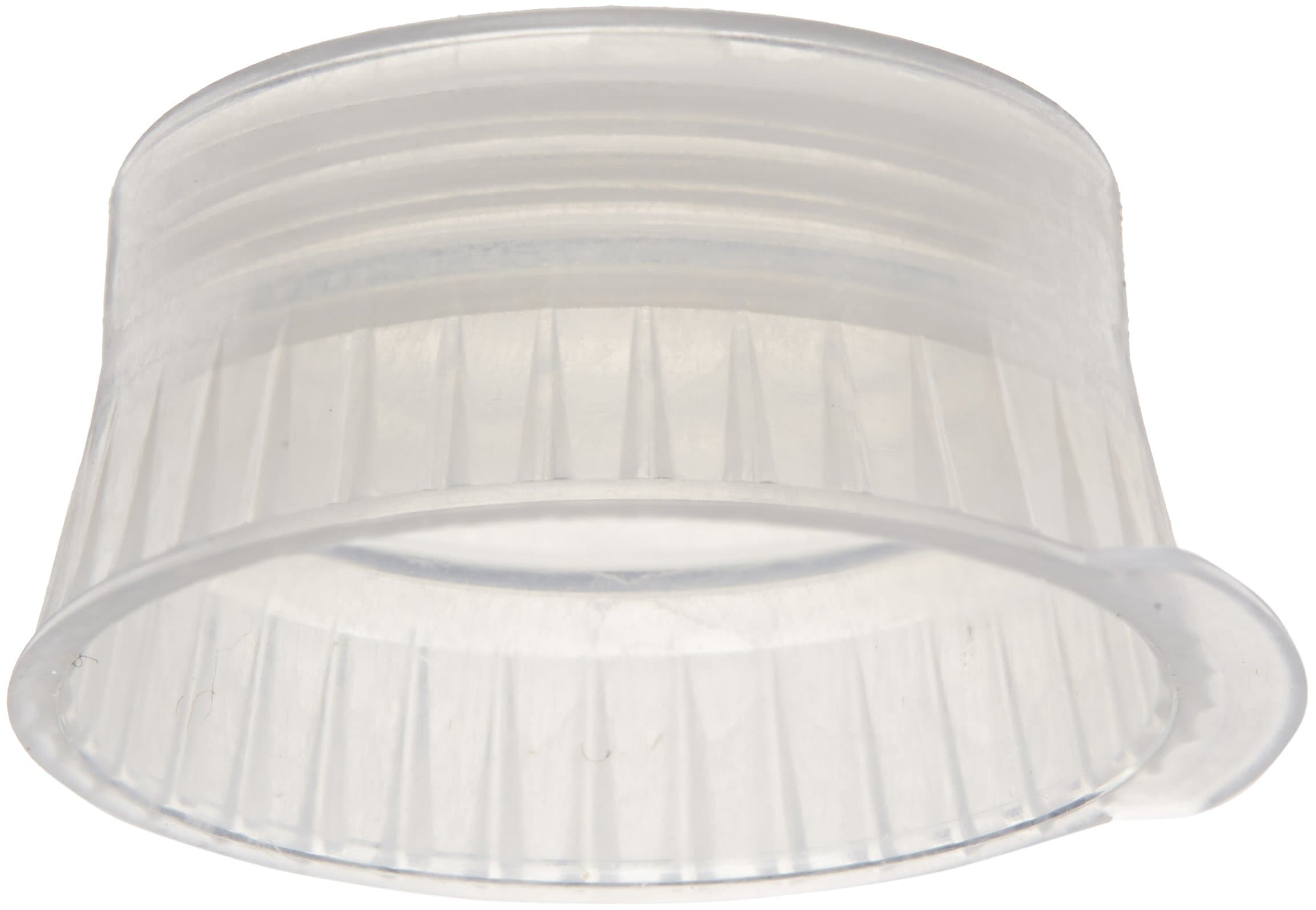 PlatinumCode 88032S 16mm Cap for 16mm Glass Tubes, Grey (Bag of 1000)