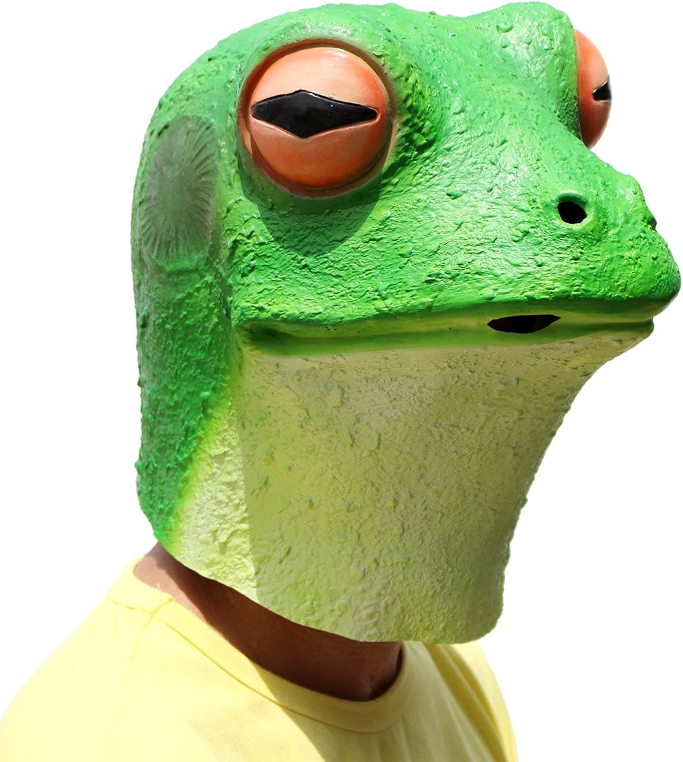 PartyCostume Latex Frog Mask