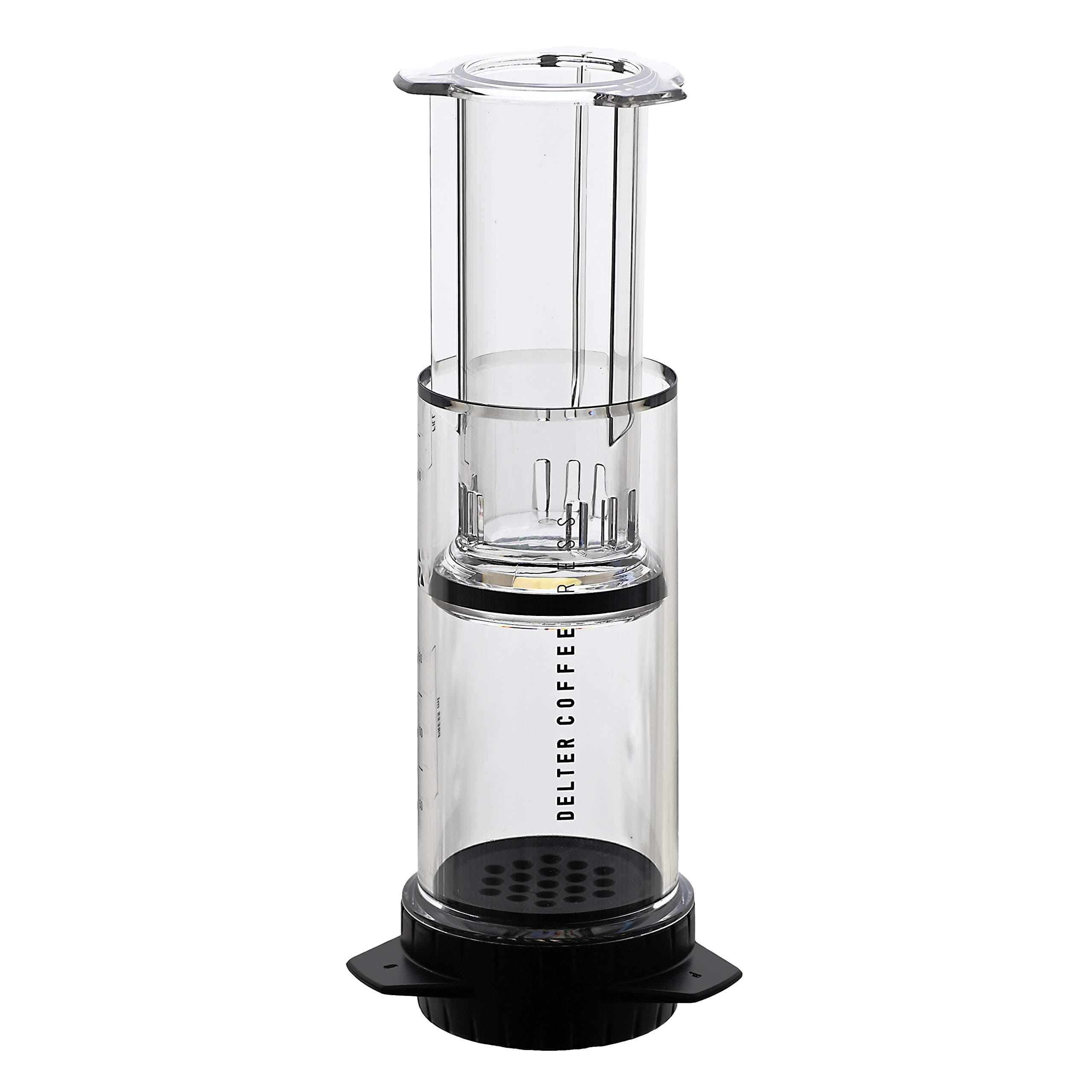 Delter Press Delter Coffee Press, 400ml, Transparent Grey, regular