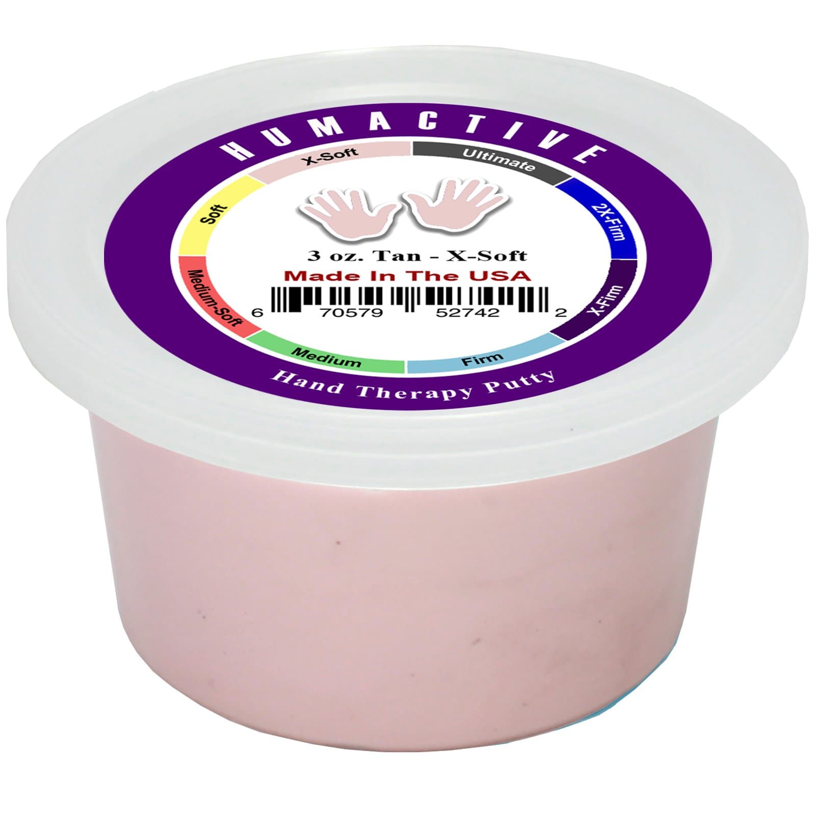 Hand Therapy Putty - Physcial, Occupational Therapy, and Strength Training - 3 oz, X-Soft