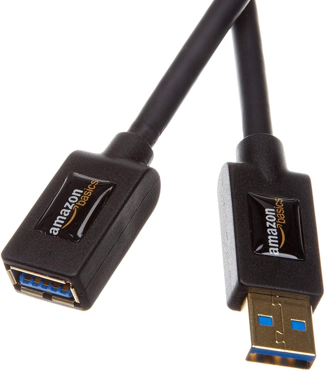 AmazonBasics USB 3.0 Extension Cable - A-Male to A-Female - 9.8 Feet (3.0 Meters),Black