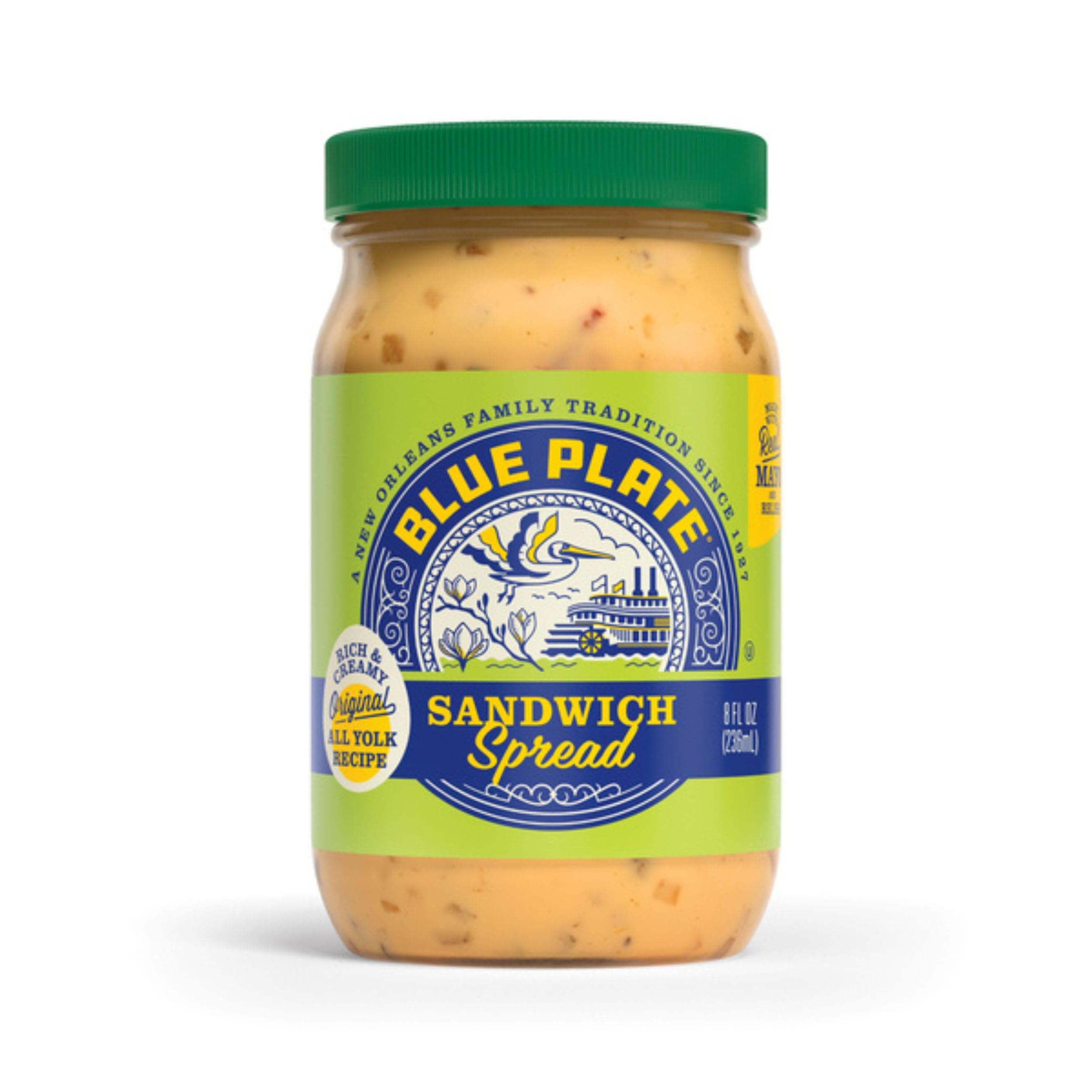 Blue Plate Mayonnaise Sandwich Spread, 8 Fl Oz Jar (Pack of 1)
