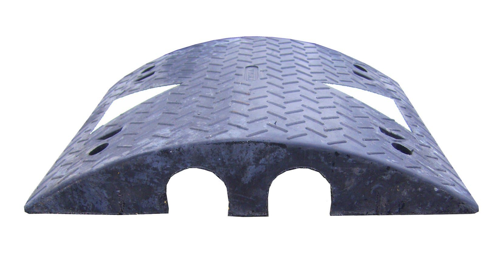 Viso CP800 2-Channel Heavy Duty Rubber Cable Protector - Black