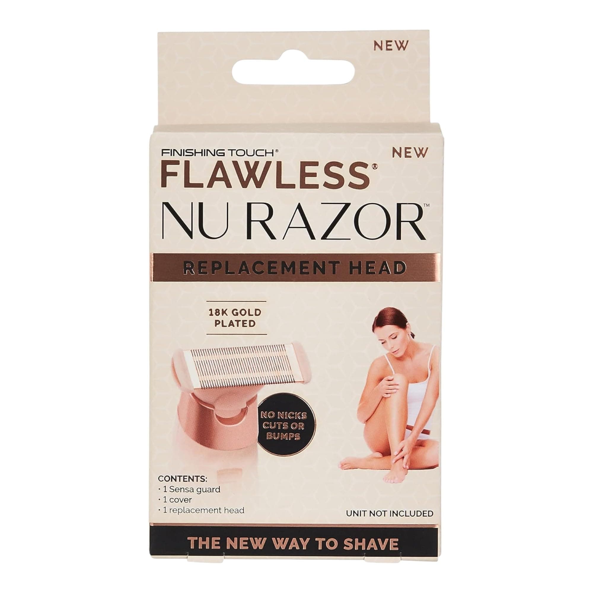 FINISHING TOUCH Flawless Original Nu Razor Replacement Head.,1 Count