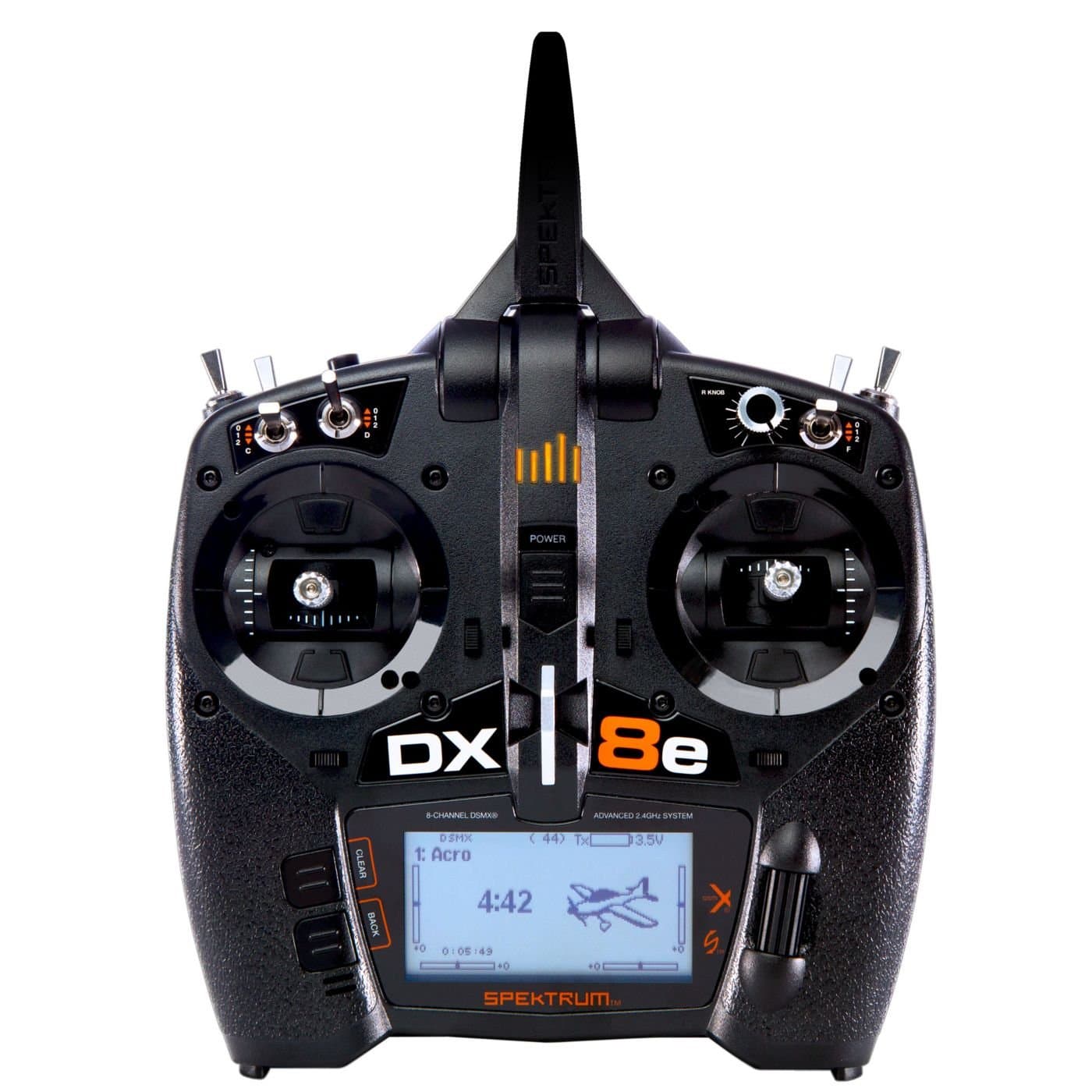 Spektrum DX8e 8 Channel Transmitter Only P-SPMR8105EU