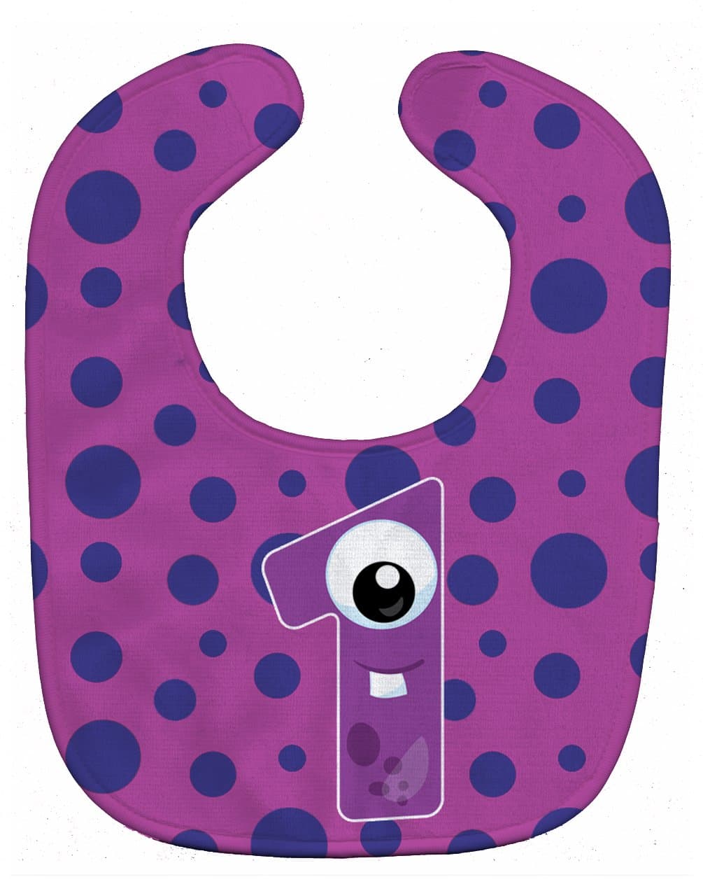 Monster Month 1 Baby Bib