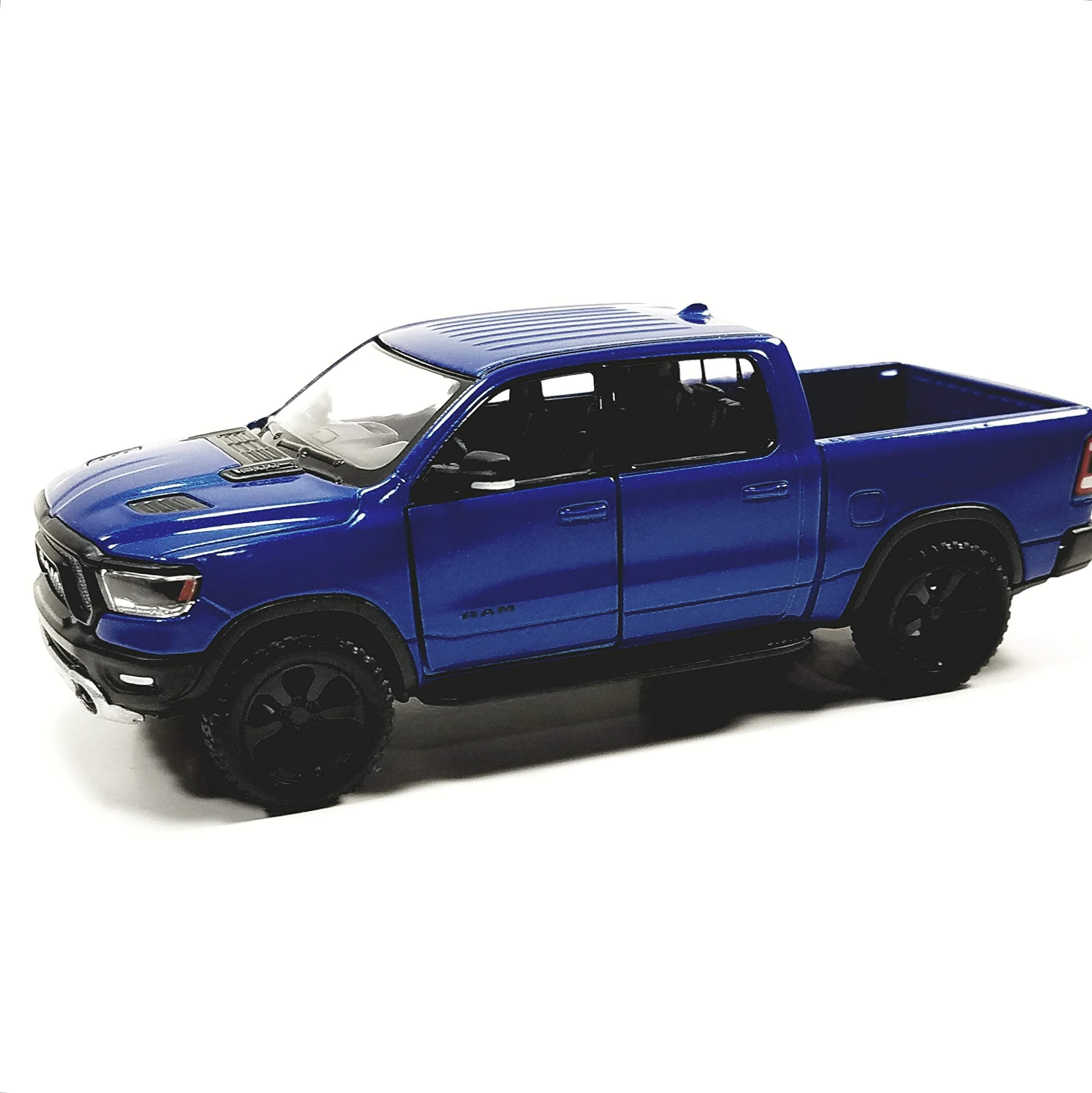 Kinsmart - 2019 Dodge Ram 1500 Pickup 1:36 Scale 5" Die Cast Metal Model Truck (Blue)
