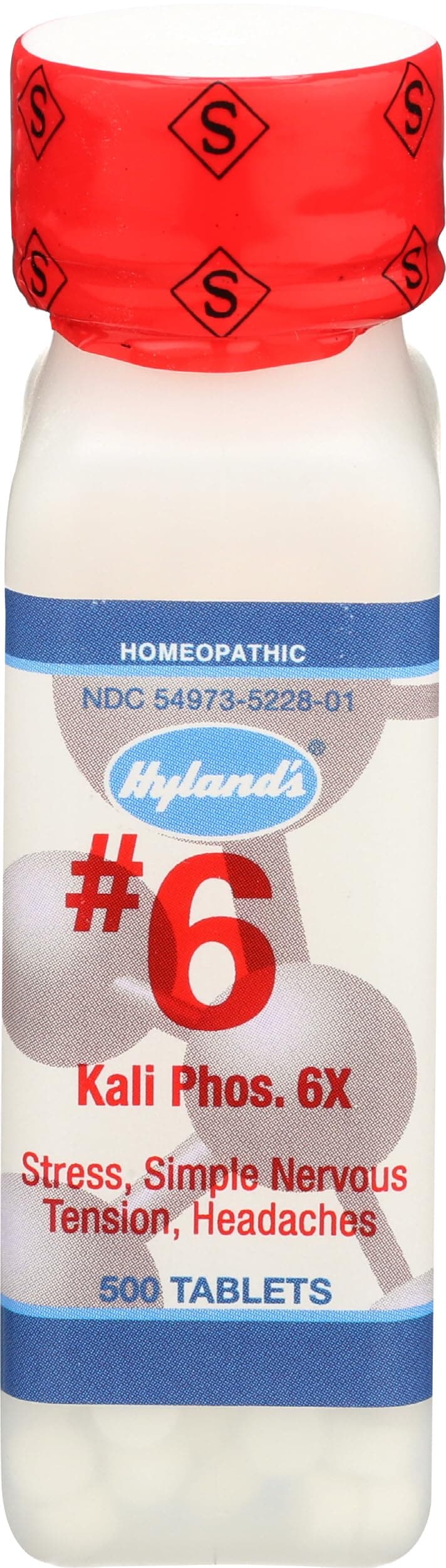 Hyland’s Kali Phosphoricum 6X Tablets 500 Count