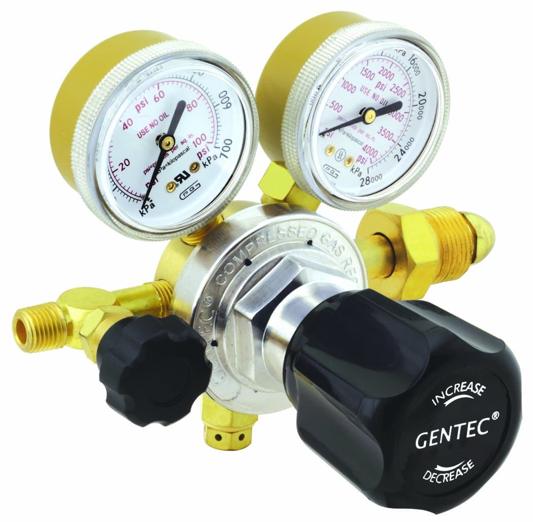 GENTEC G152-DIK-C590-01-NR Single-Stage Brass Regulator
