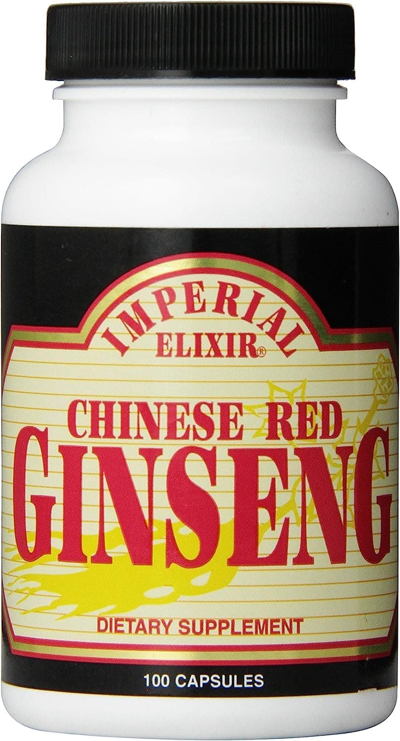 Imperial Elixir Ginseng Chinese Red 100 Cap3