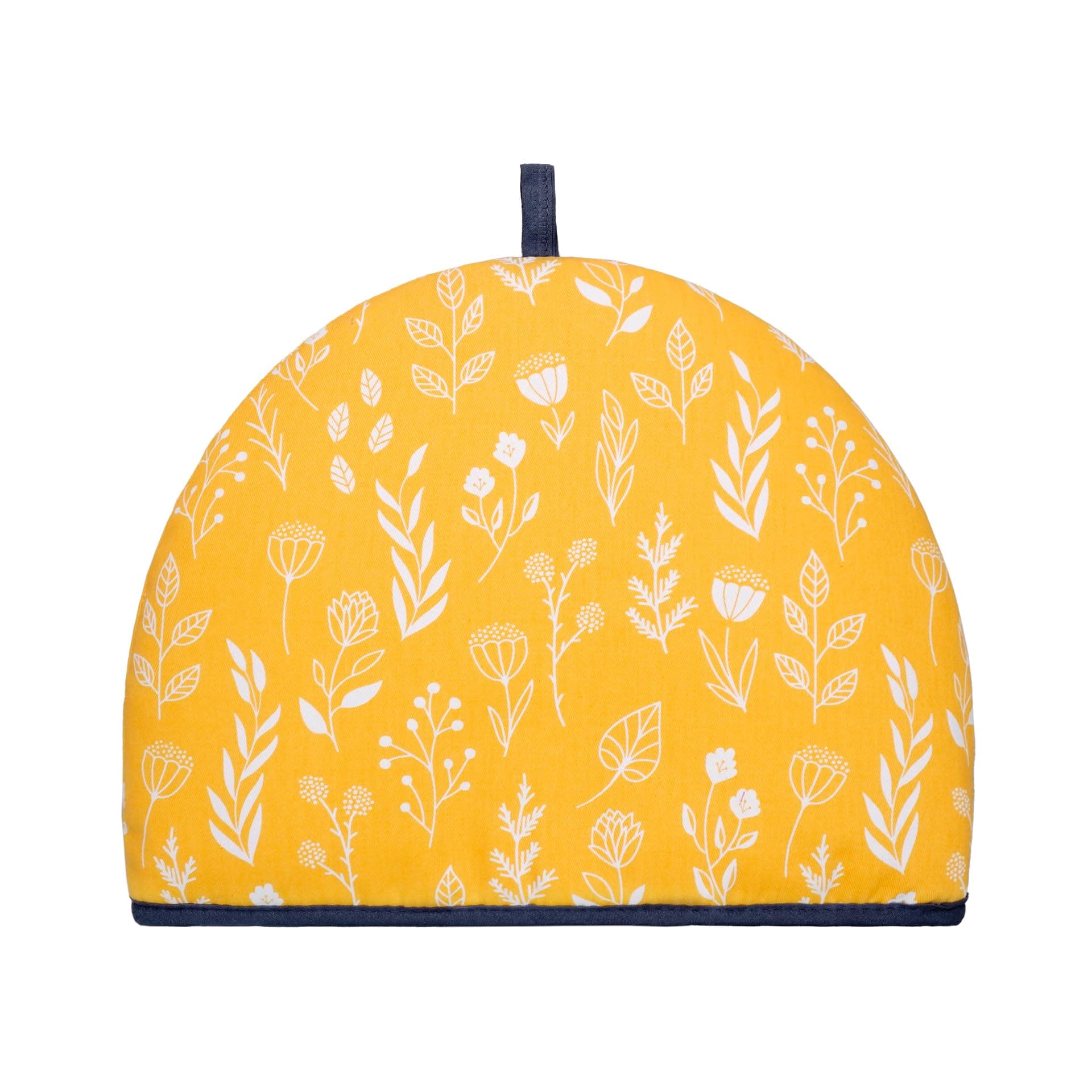 Tea Cosy For Insulated Teapot Warmer (35x27x3cm) - Quick Dry Cotton Small, Medium, Large Teapot Funny and Trendy Design - Ideal For Women (Retro Meadow)