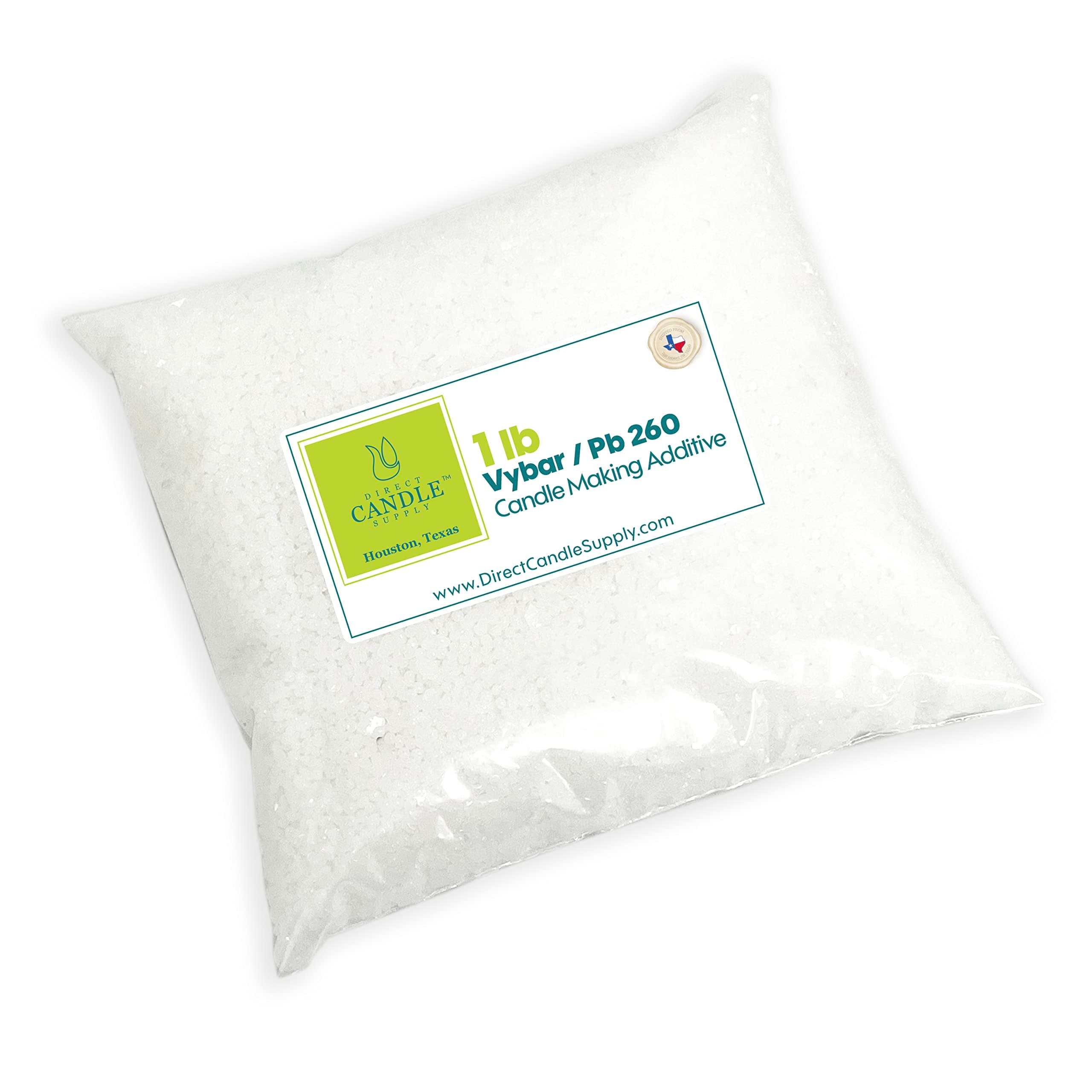 Direct Candle Supply - Candle Making additive 1 LB (16 OZ) - Great for Soy and Paraffin Candle Crafts - Vybar 260