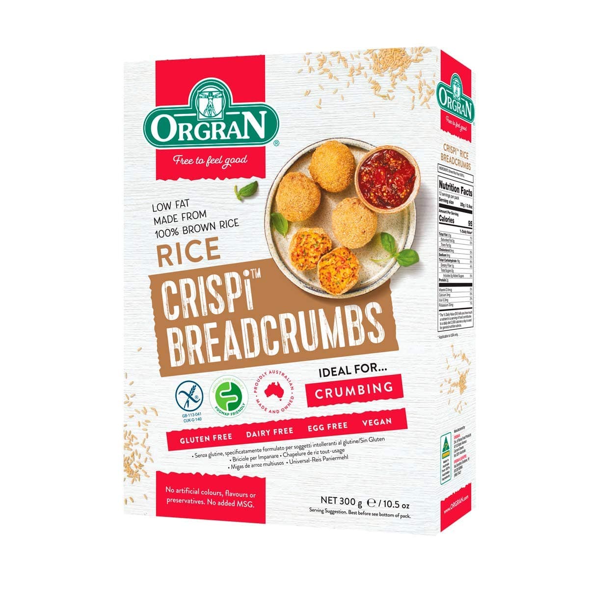 Orgran All-Purpose Rice Crumbs - (300 g)