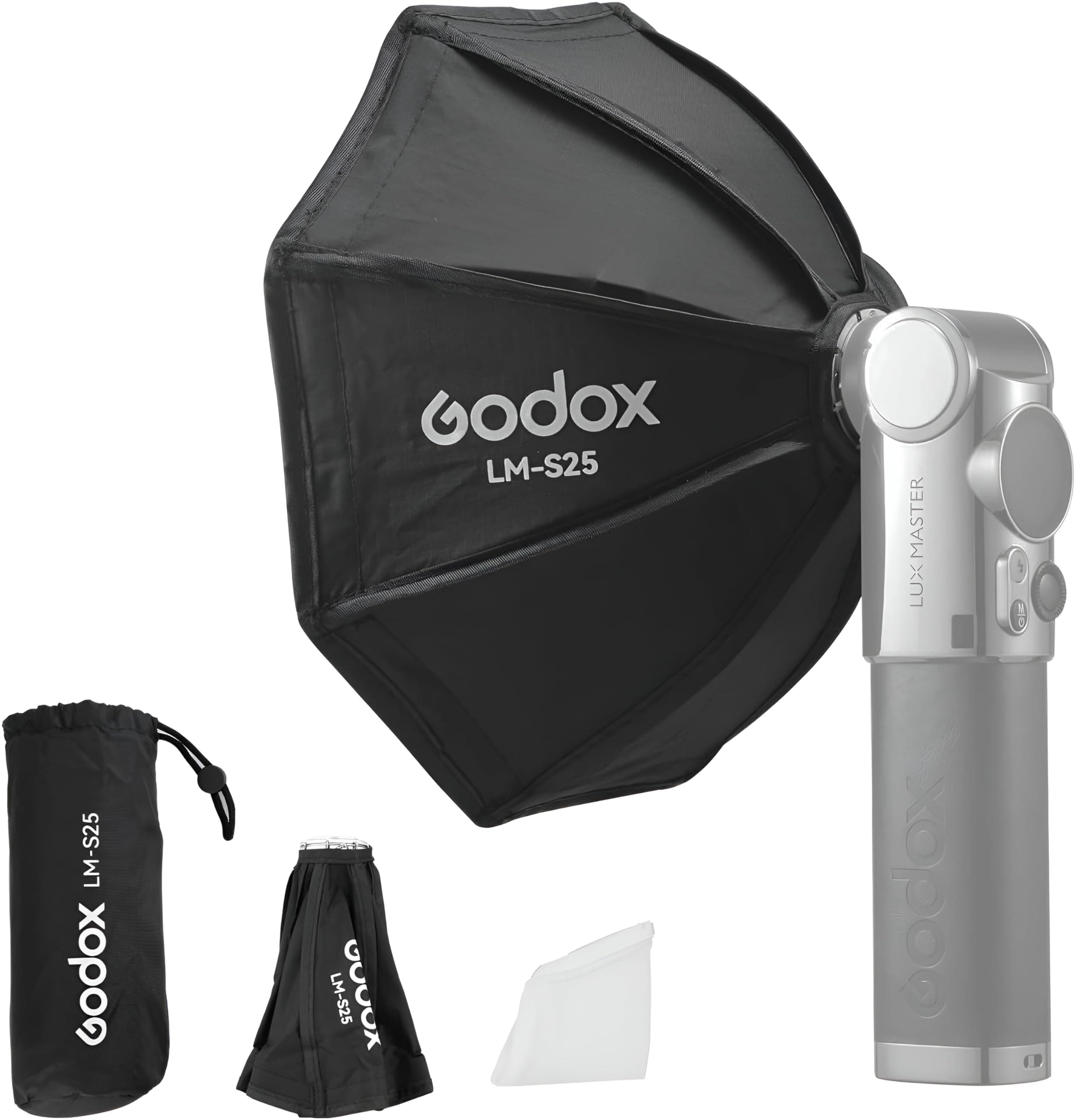 GODOX LM-S25 Octa Softbox for Godox Lux Master Retro Camera Flash