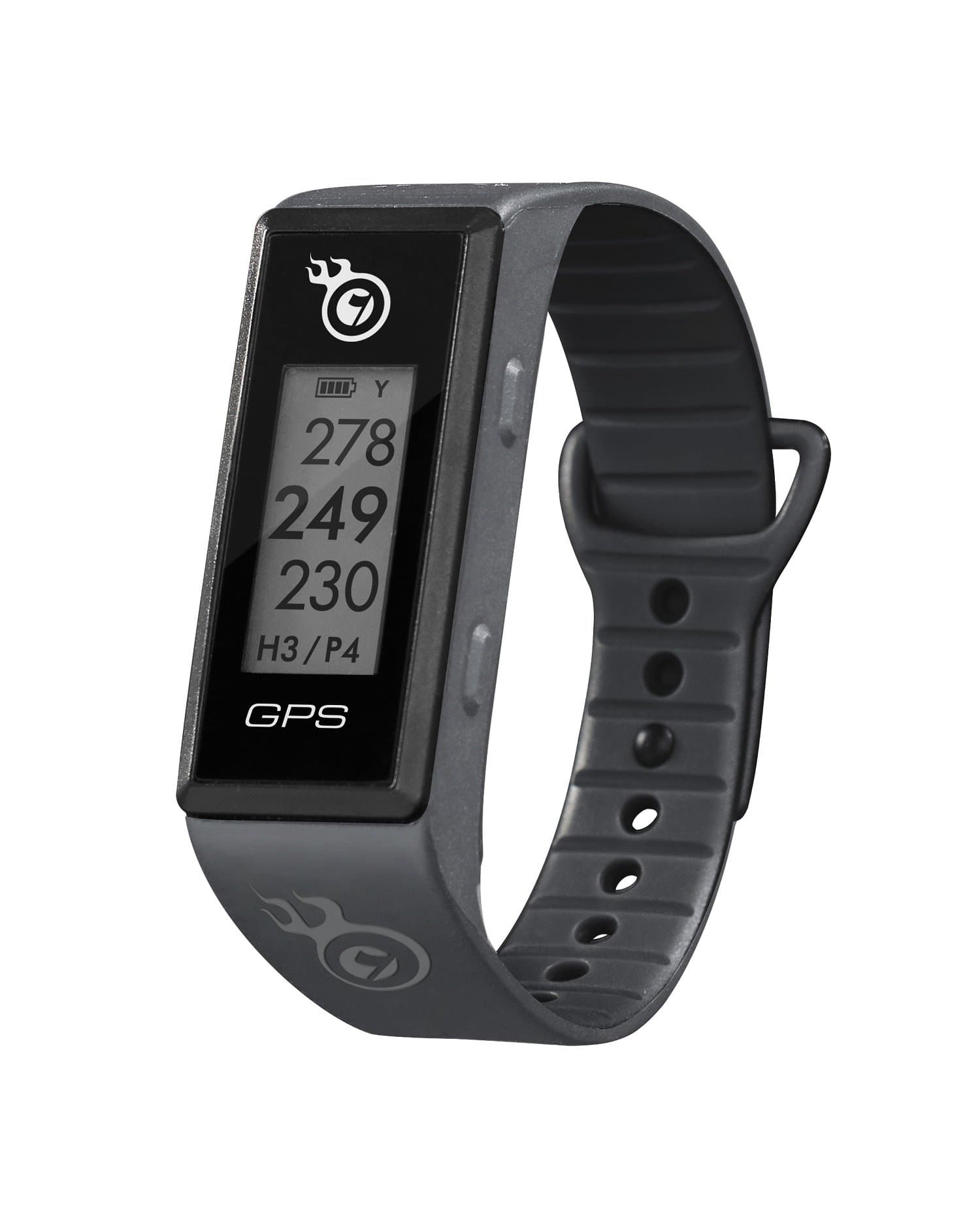 IZZO Golf Swami Golf GPS Watch, Black