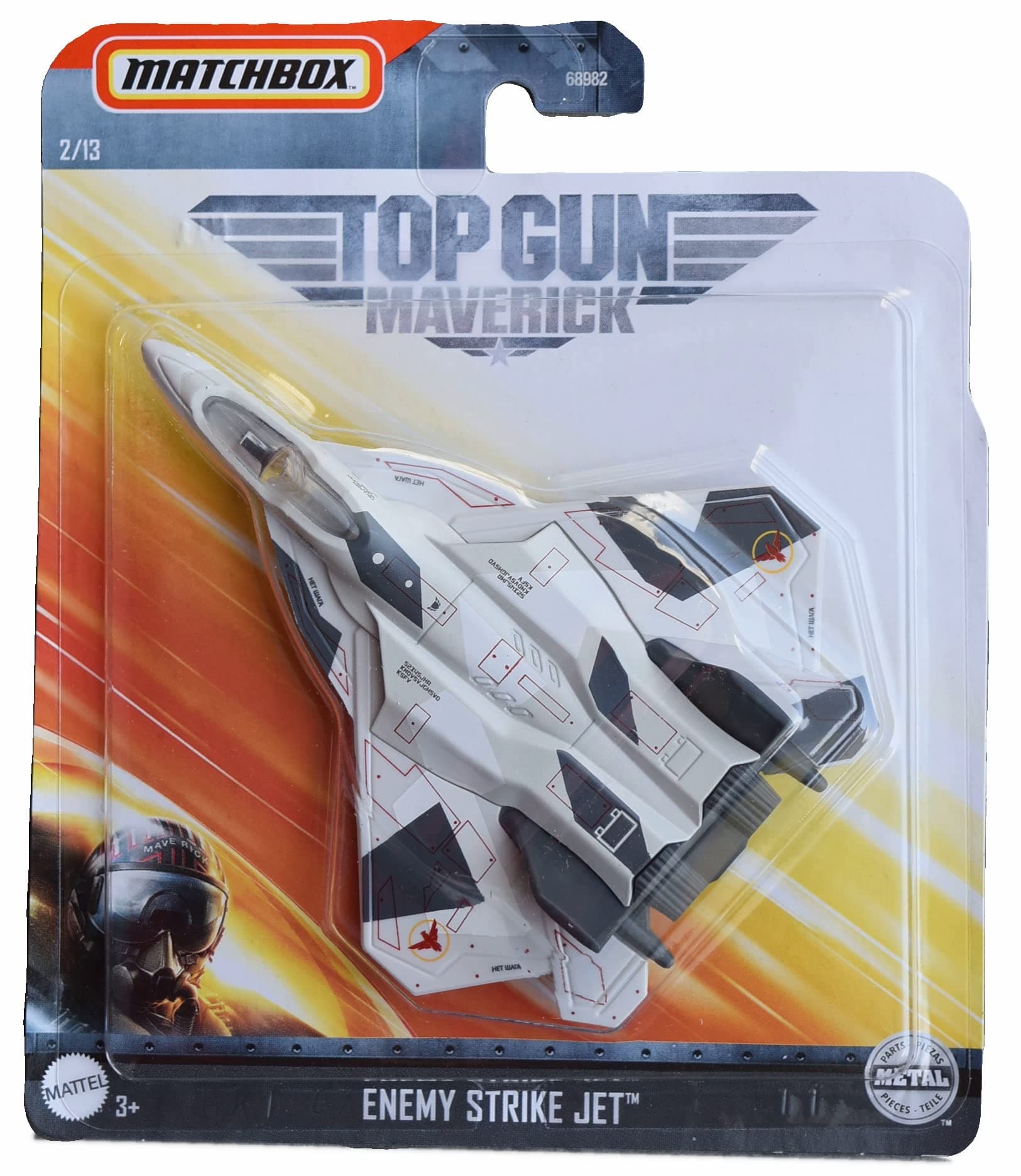 Matchbox TopGun Maverick Enemy Strike Jet 2/15