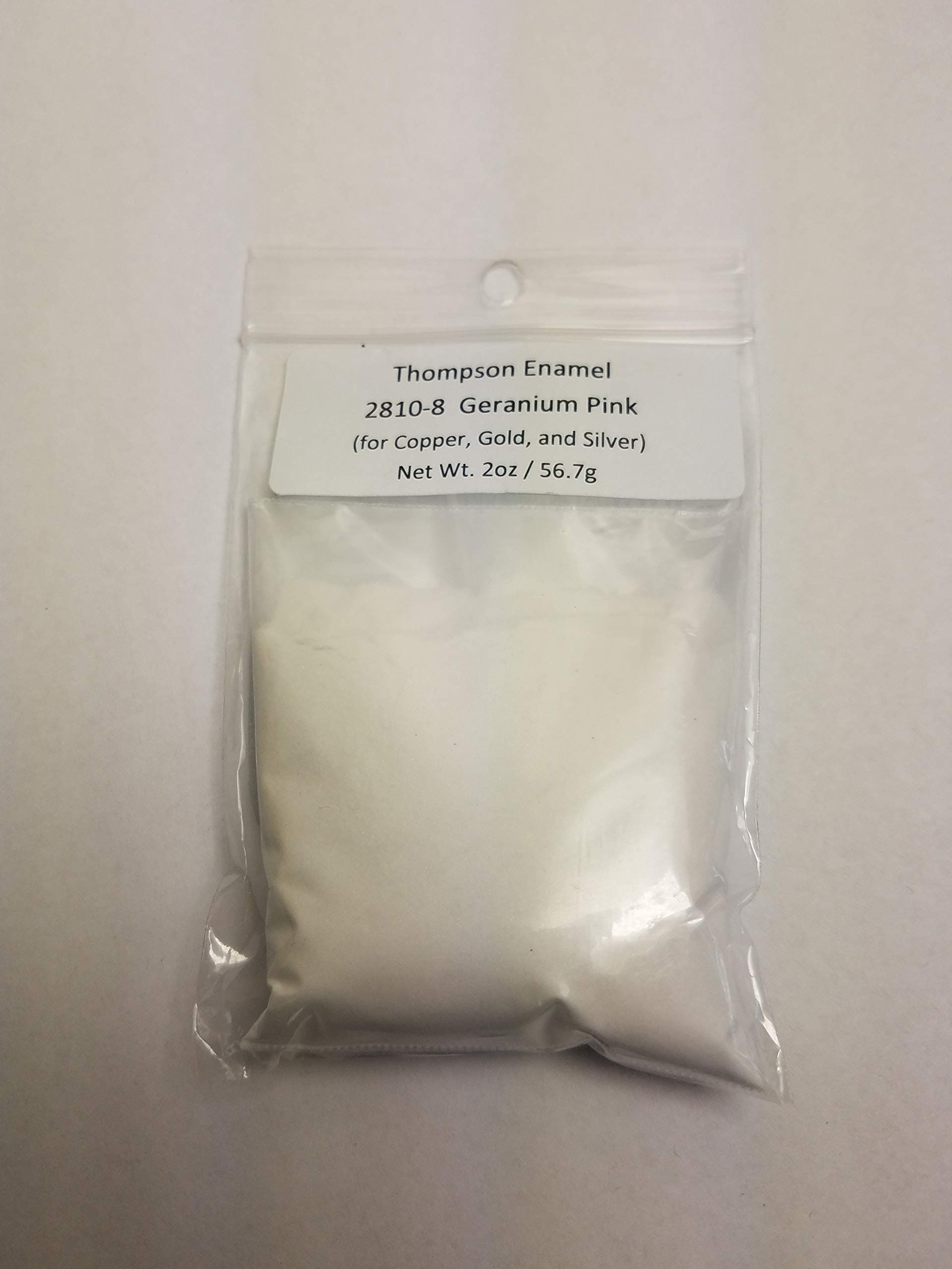 Geranium Pink Enamel for Copper, Gold and Silver - 2oz/56.7g