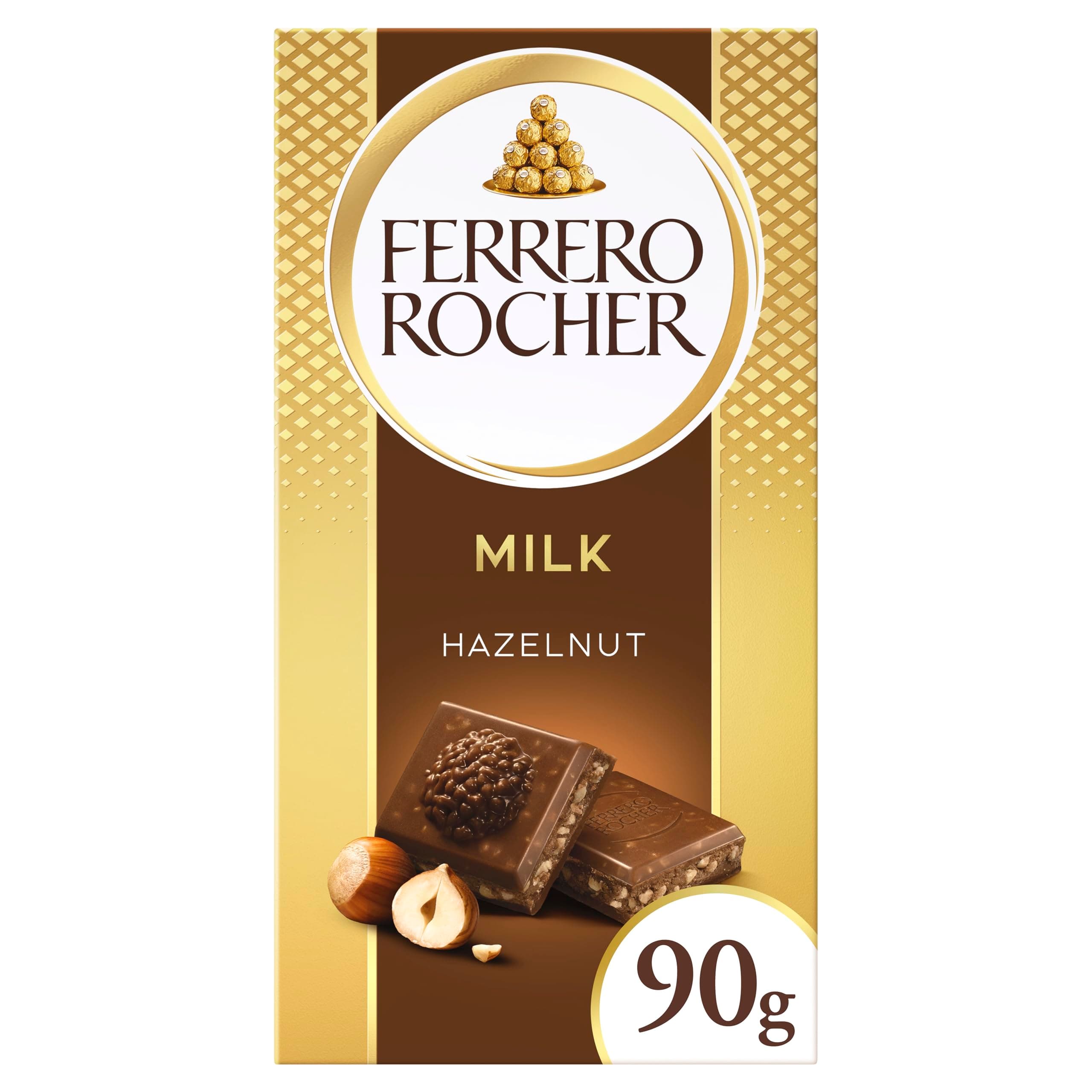 Rocher Milk Hazelnut Chocolate, 90 g
