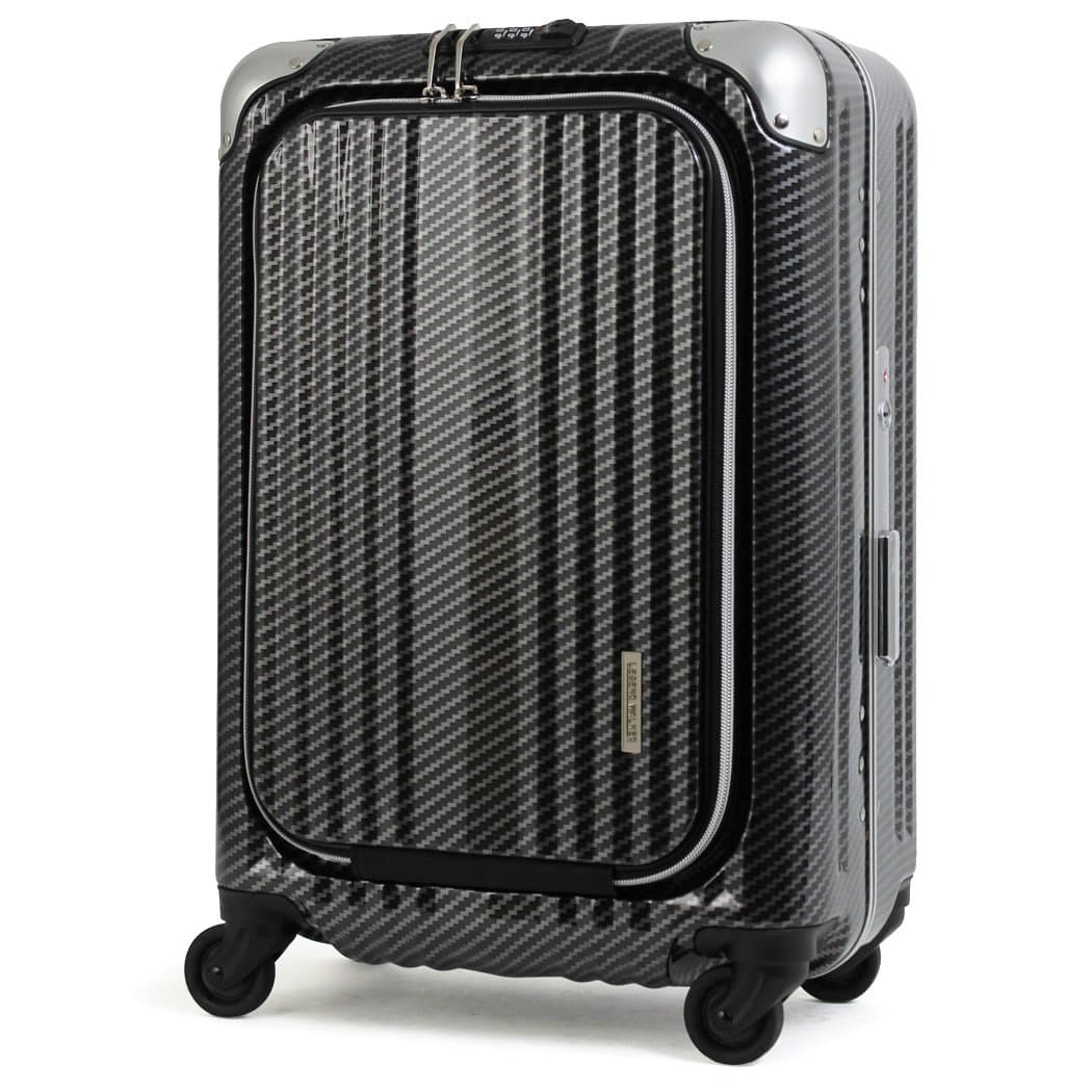 X1 Carbon Carry-On 21" Spinner 100% PC TSA Approved Front Loading Zipperless