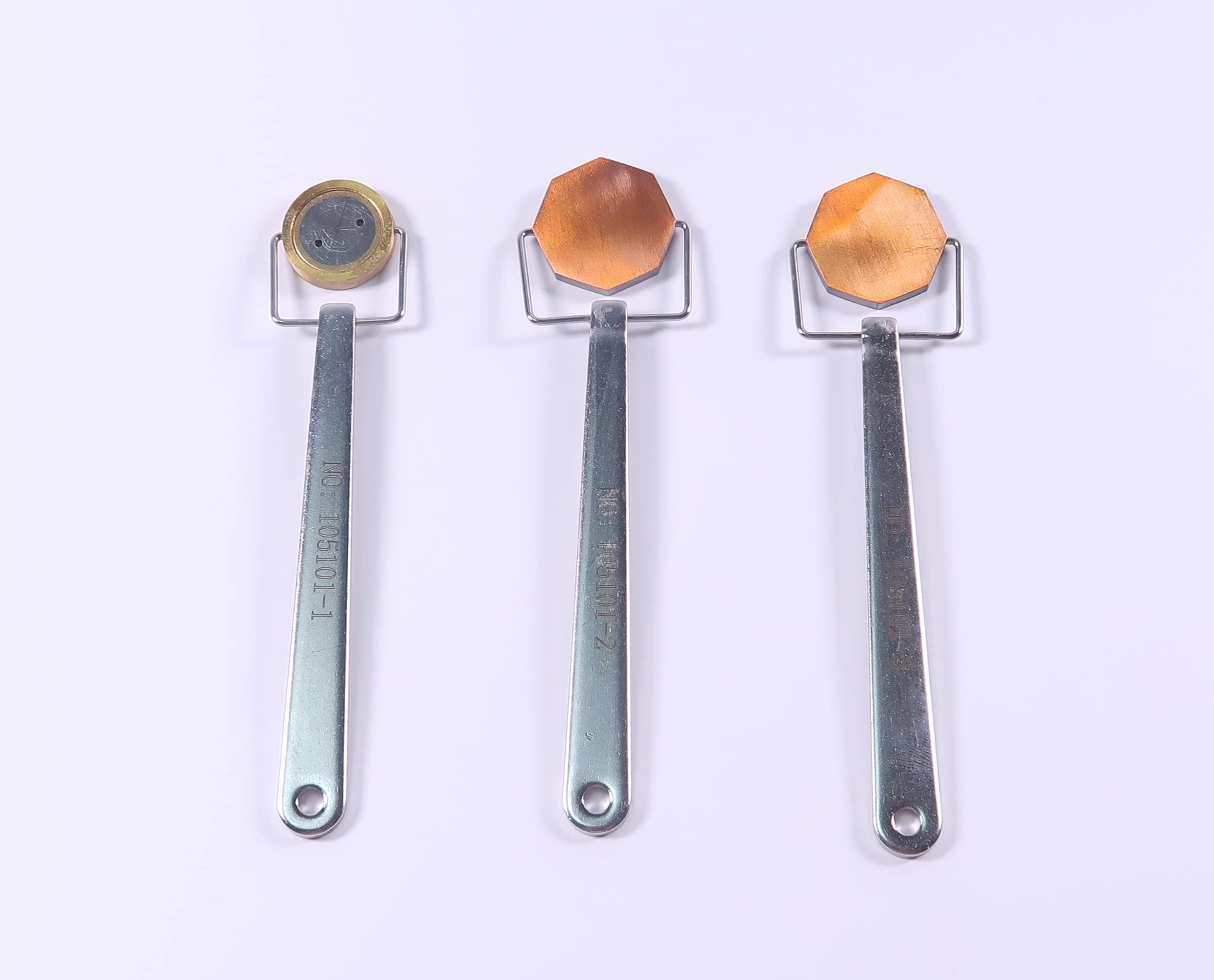 Pie Gauge Magnetic Pie Indicator Magnetic Particle Testing/Pie Shaped Magnetic Particle Field Indicator Set 3pcs