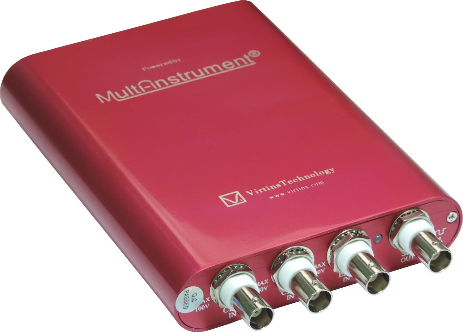 VT DSO-2A20: PC USB 10~16Bit 200MSPS 80MHz Oscilloscope, 12-bit 6.25MSPS 150kHz AWG Signal Generator