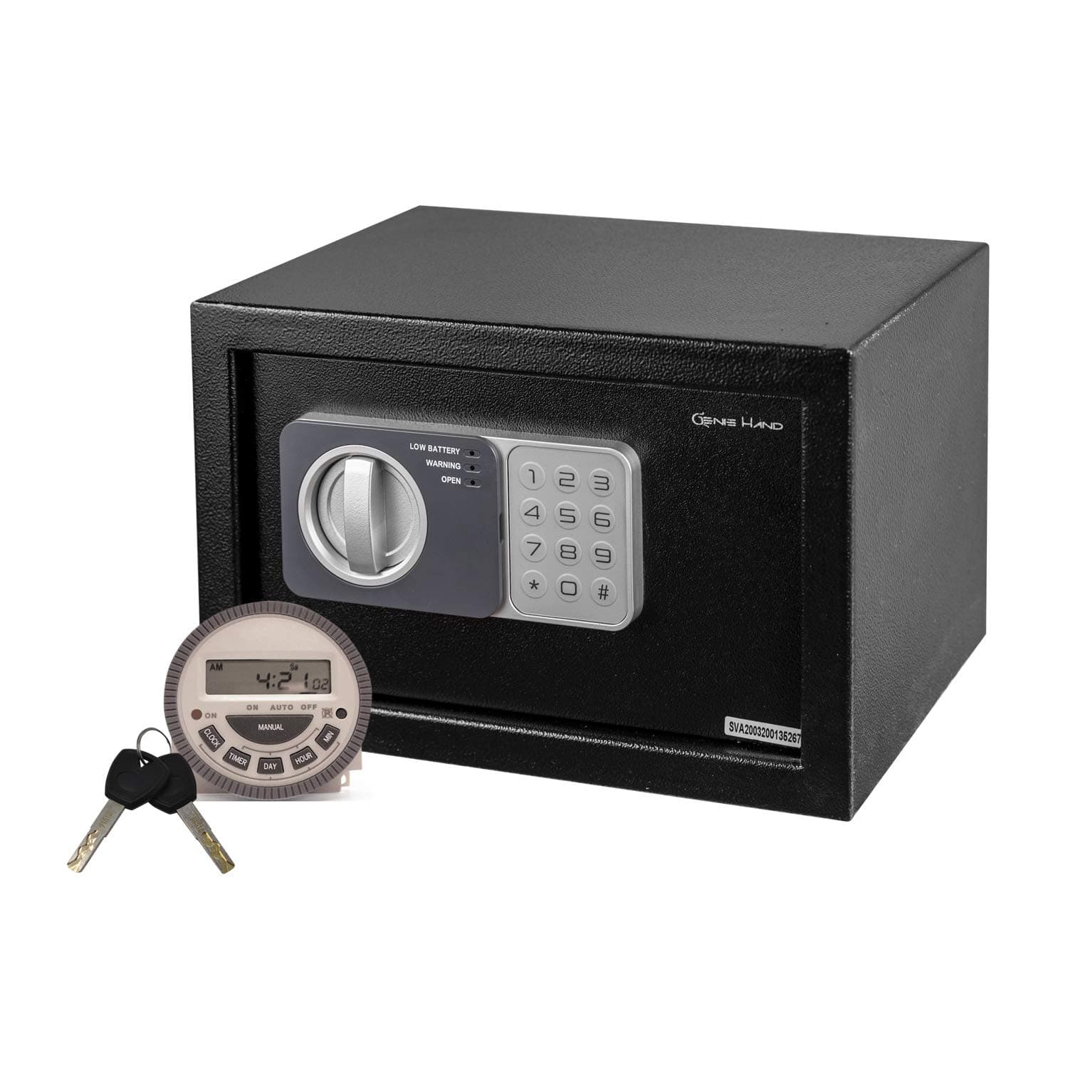 Time Lock Safe Weekly/Daily Timer – B-Class Lock – Anti Bounce Technology