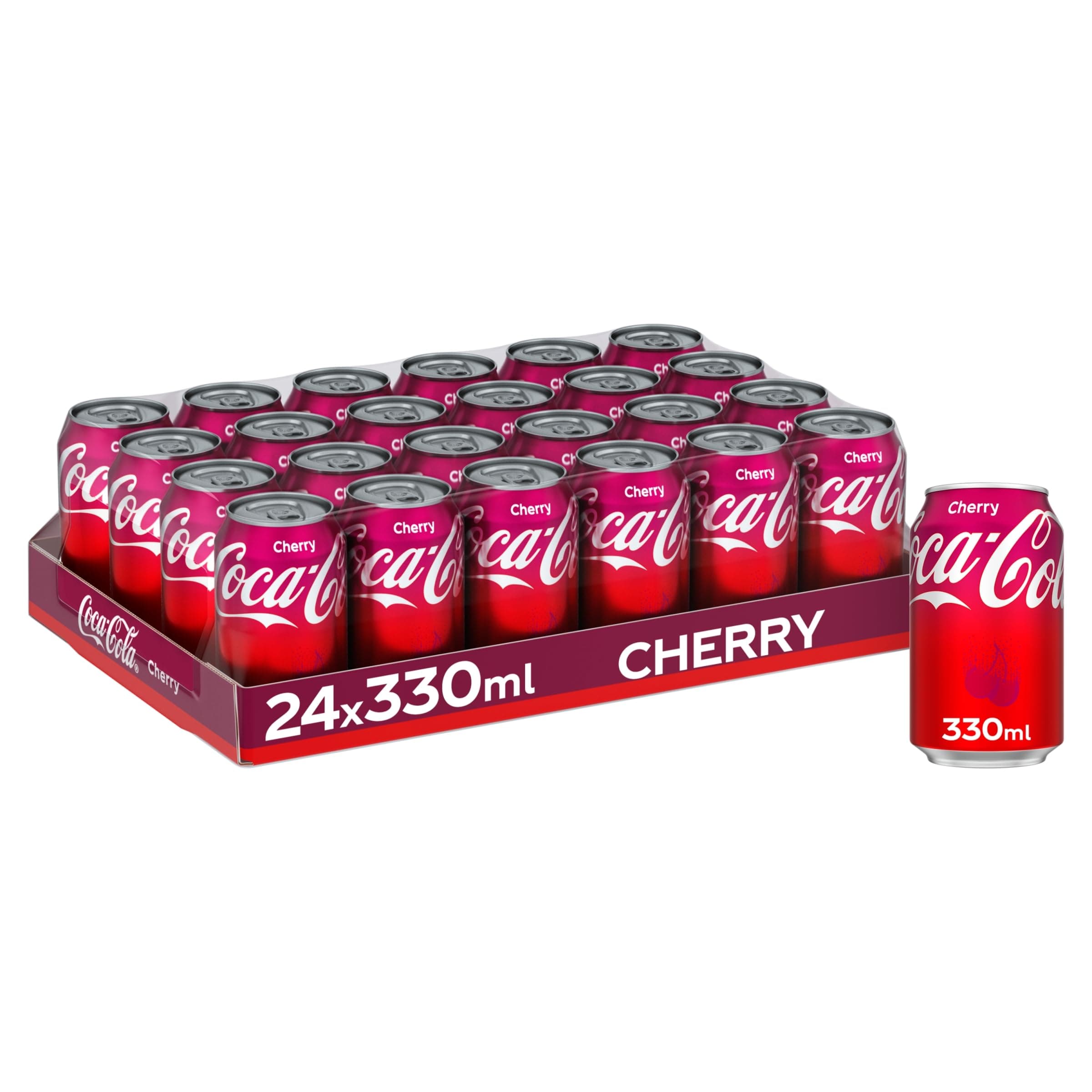 Coca Cola Classic Can Cherry 330 ml (Pack of 24)