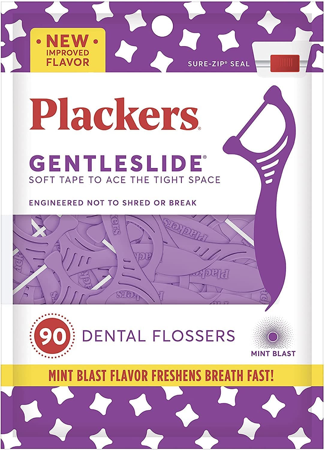 Gentleslide Flosser, 90-Count (PACK OF 3)