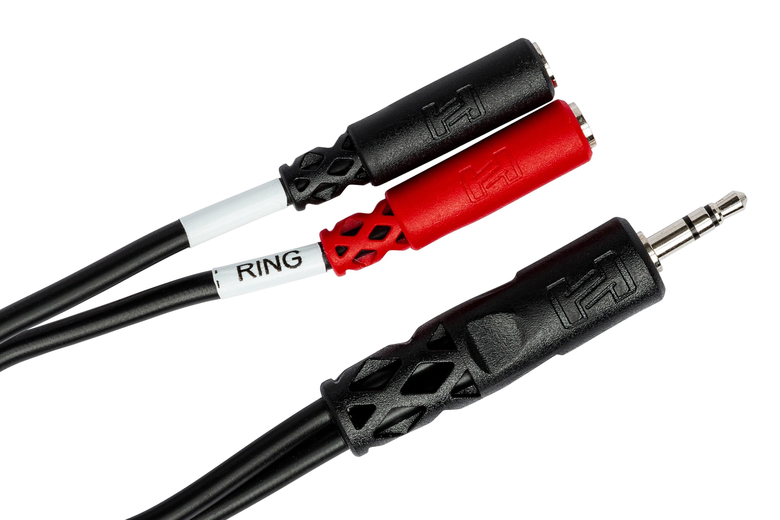 Hosa YMM-261 3.5 mm TRS to Dual 3.5 mm TSF Stereo Breakout Cable