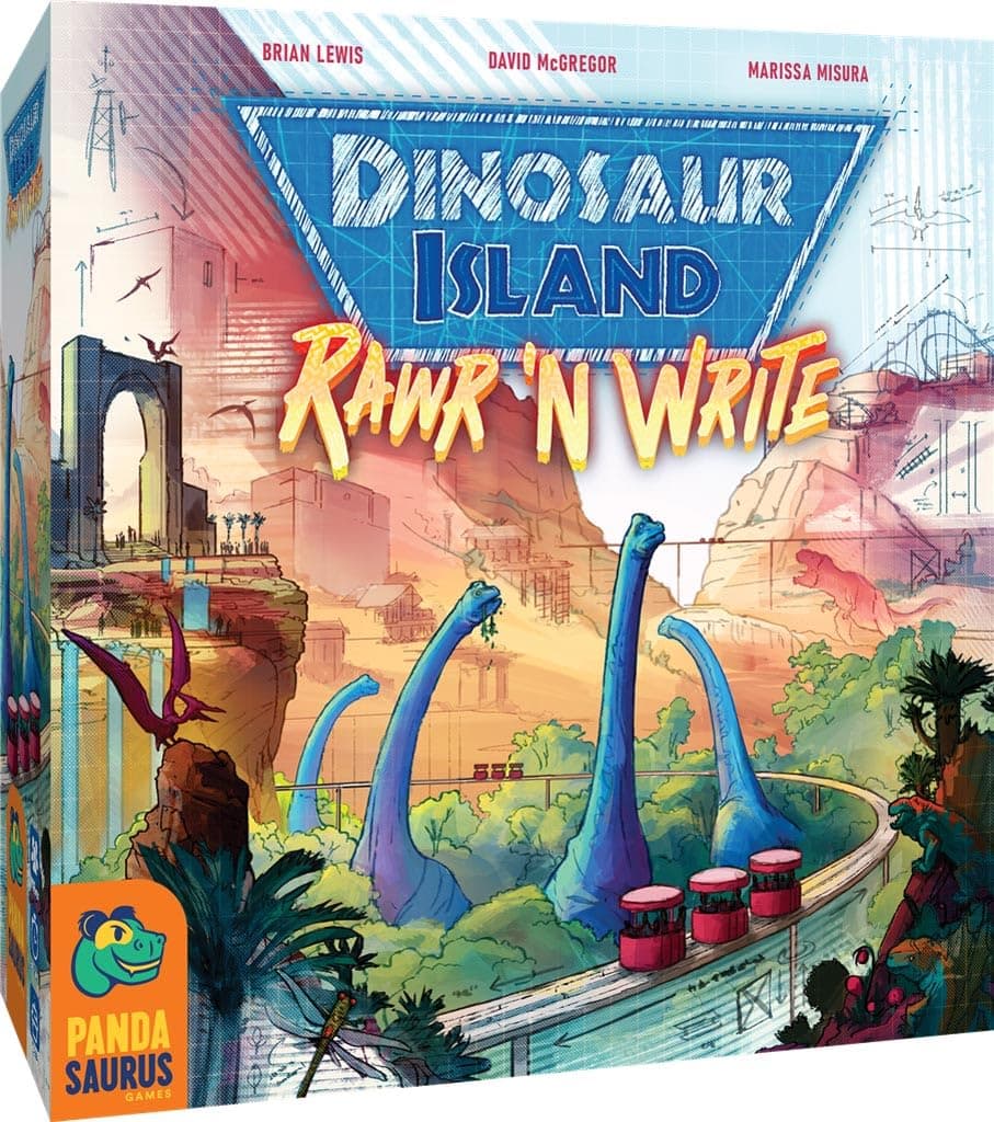 Pandasaurus Games Dinosaur Island - Rawr 'n Write, One Size