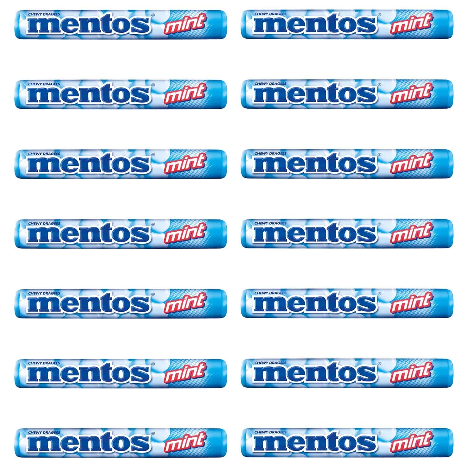 Mentos Mint Roll, 14 X 29 Gm