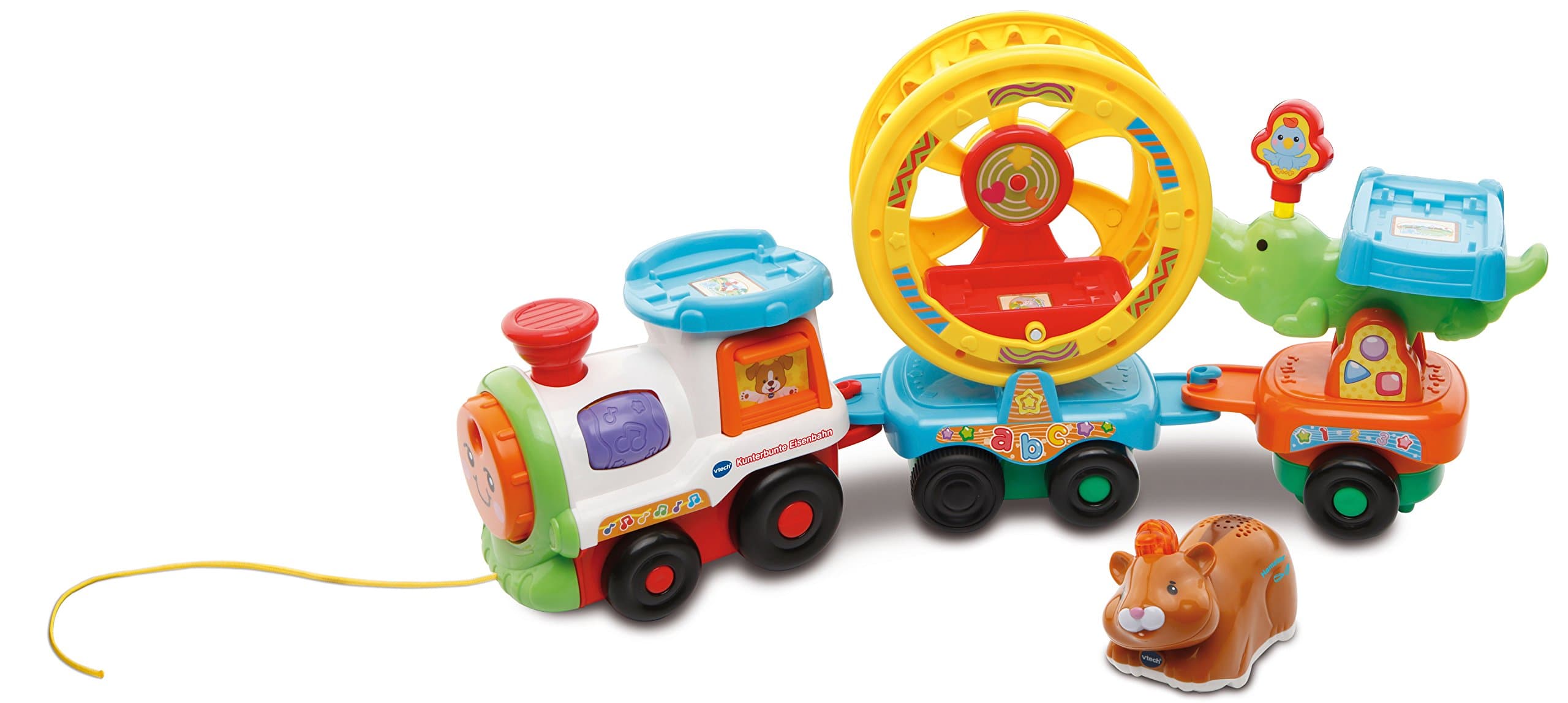 VTech Baby Tip Tap Animals 192704, Multicoloured Railway