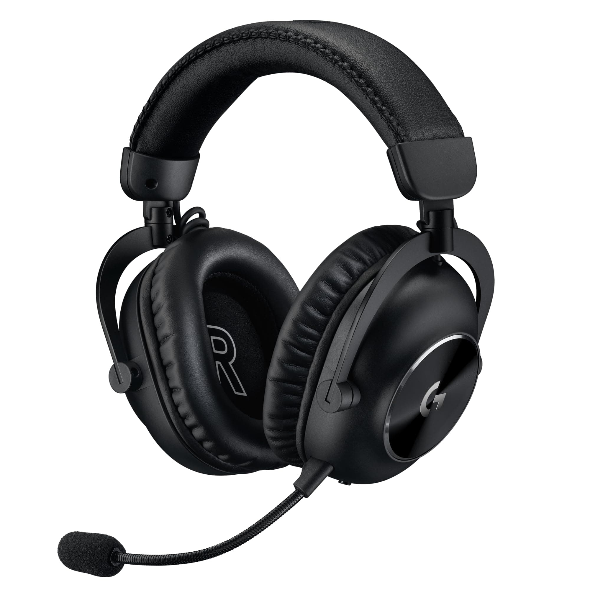 PRO X 2 Lightspeed Wireless Gaming Headset, Detachable Boom Mic, 50mm Graphene Drivers, DTS: Headphone 2.0—7.1 Surround, Bluetooth/USB/3.5mm Aux, for PC, PS5, PS4, Nintendo Switch - Black